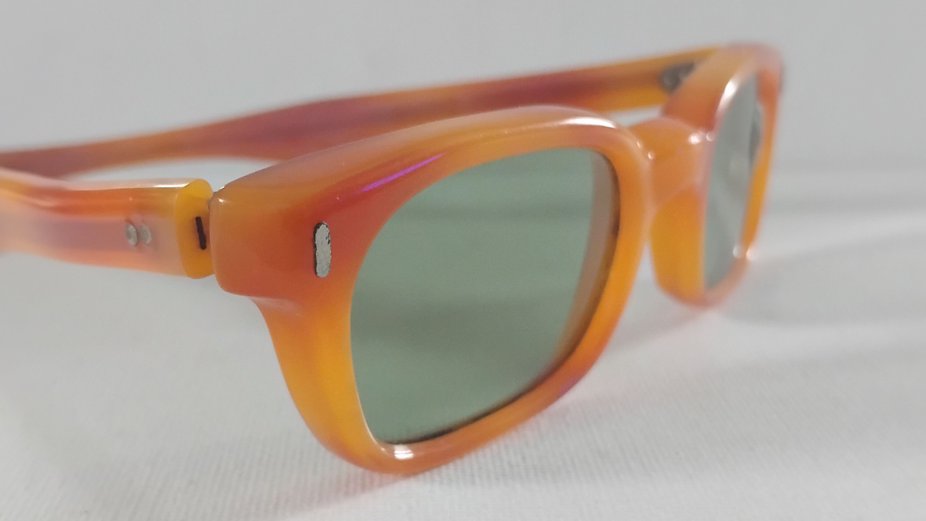 Other Rare Vintage Sunglasses with Green Glass Lenses. NOS Japan Size ONE SIZE - 3 Thumbnail