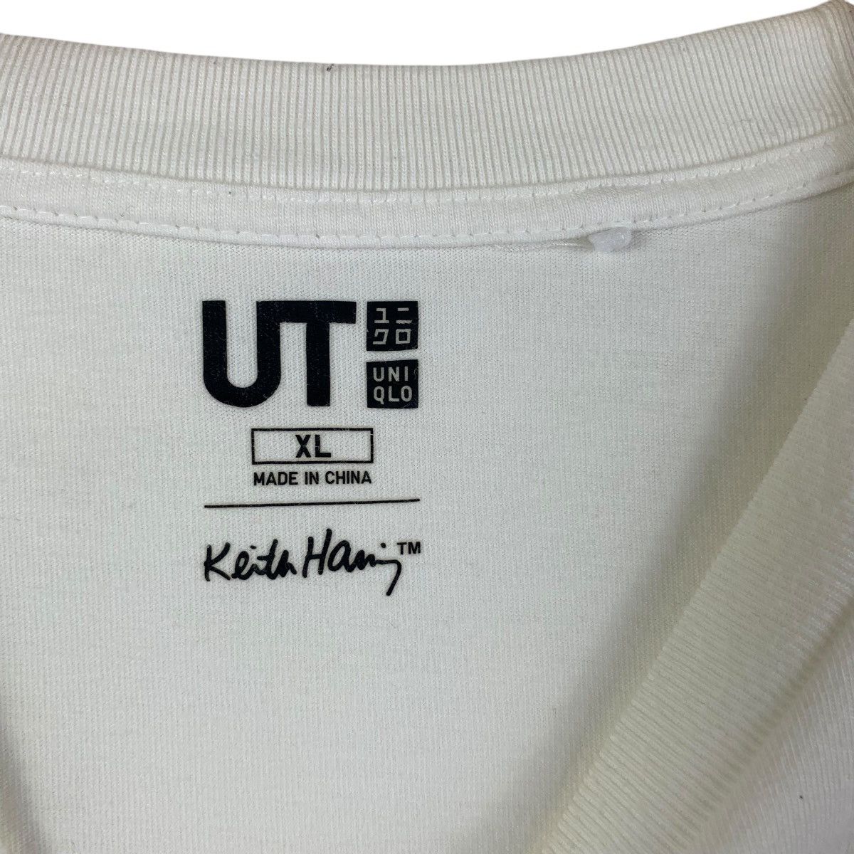 Uniqlo KEITH HARING x UNIQLO White Eyes Fly Pop Art Artist Tee Size US XL / EU 56 / 4 - 6 Thumbnail