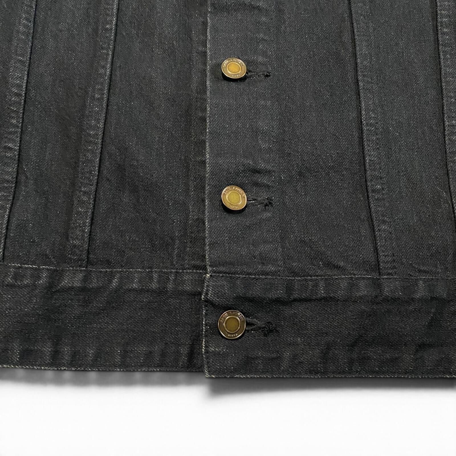 Saint Laurent Paris Saint Laurent SS17 Denim Trucker Jacket Size US S / EU 44-46 / 1 - 4 Thumbnail