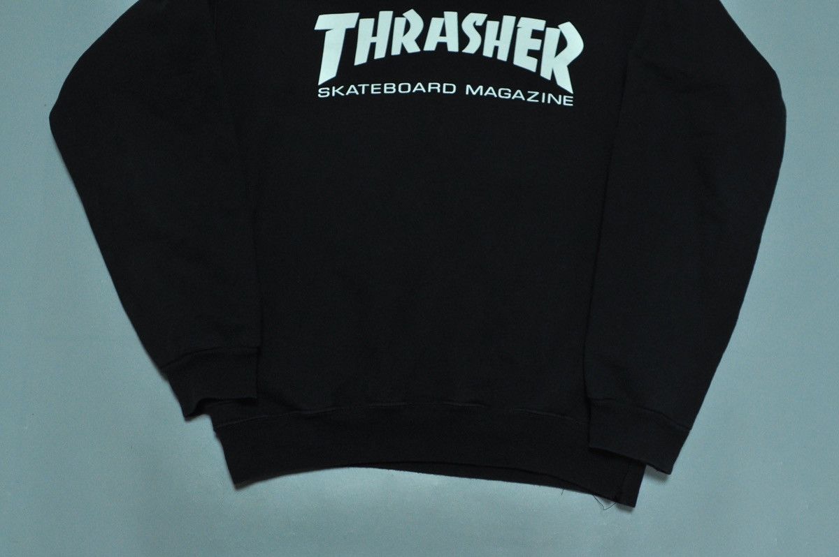 Thrasher Thrasher sweatshirt black vintage skateboard y2k Size US S / EU 44-46 / 1 - 3 Thumbnail