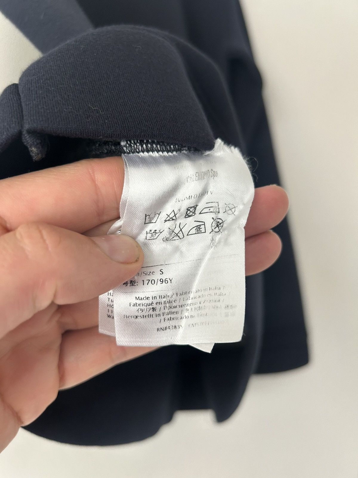 Valentino Modal Pocket Sweatshirt Size US S / EU 44-46 / 1 - 6 Thumbnail