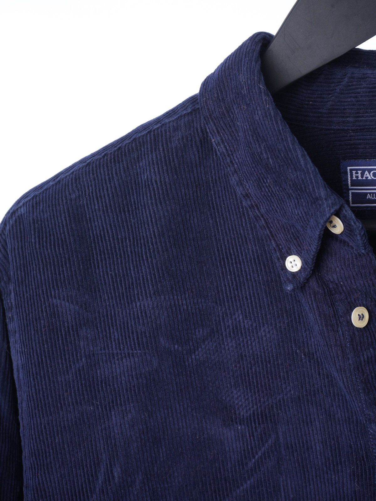 Hackett Hackett London Men Corduroy Casual Shirt Blue Size US L / EU 52-54 / 3 - 3 Thumbnail