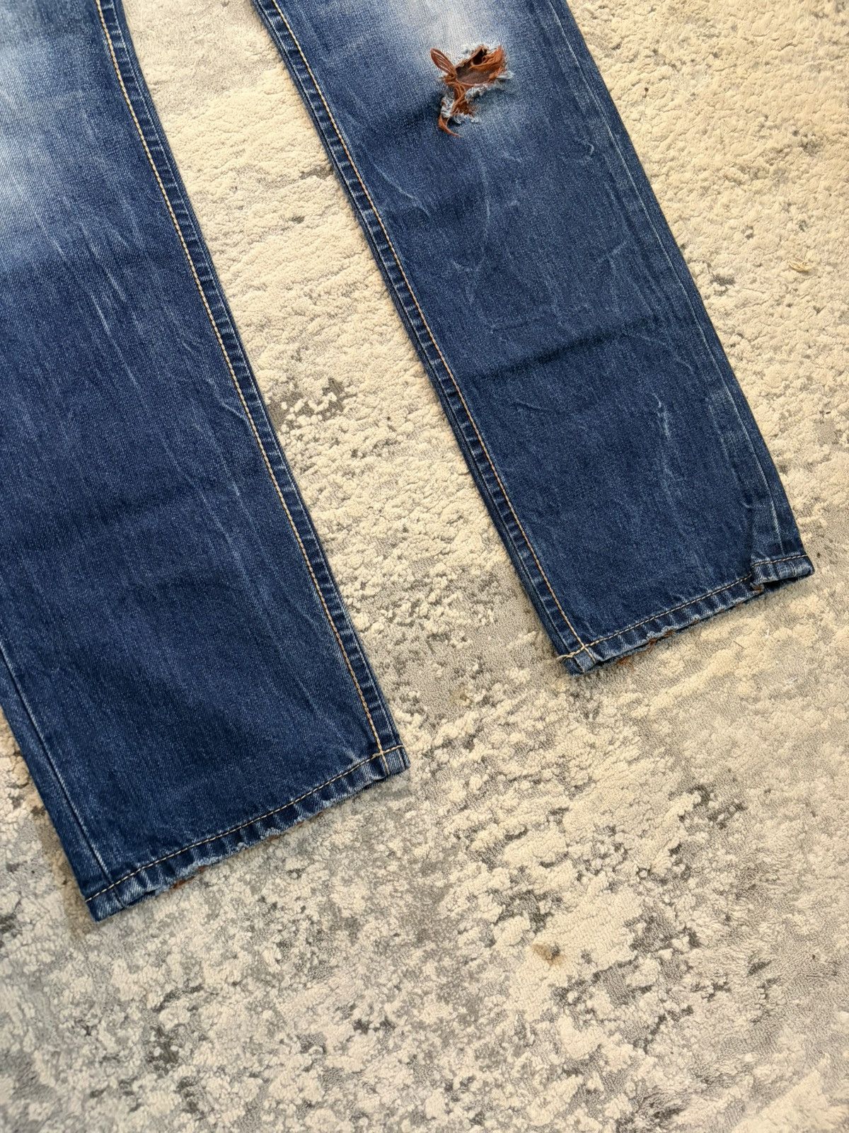 Diesel IAKOP Slim Tapered Jeans Wash 0815K 30x30 Size US 30 / EU 46 - 5 Thumbnail