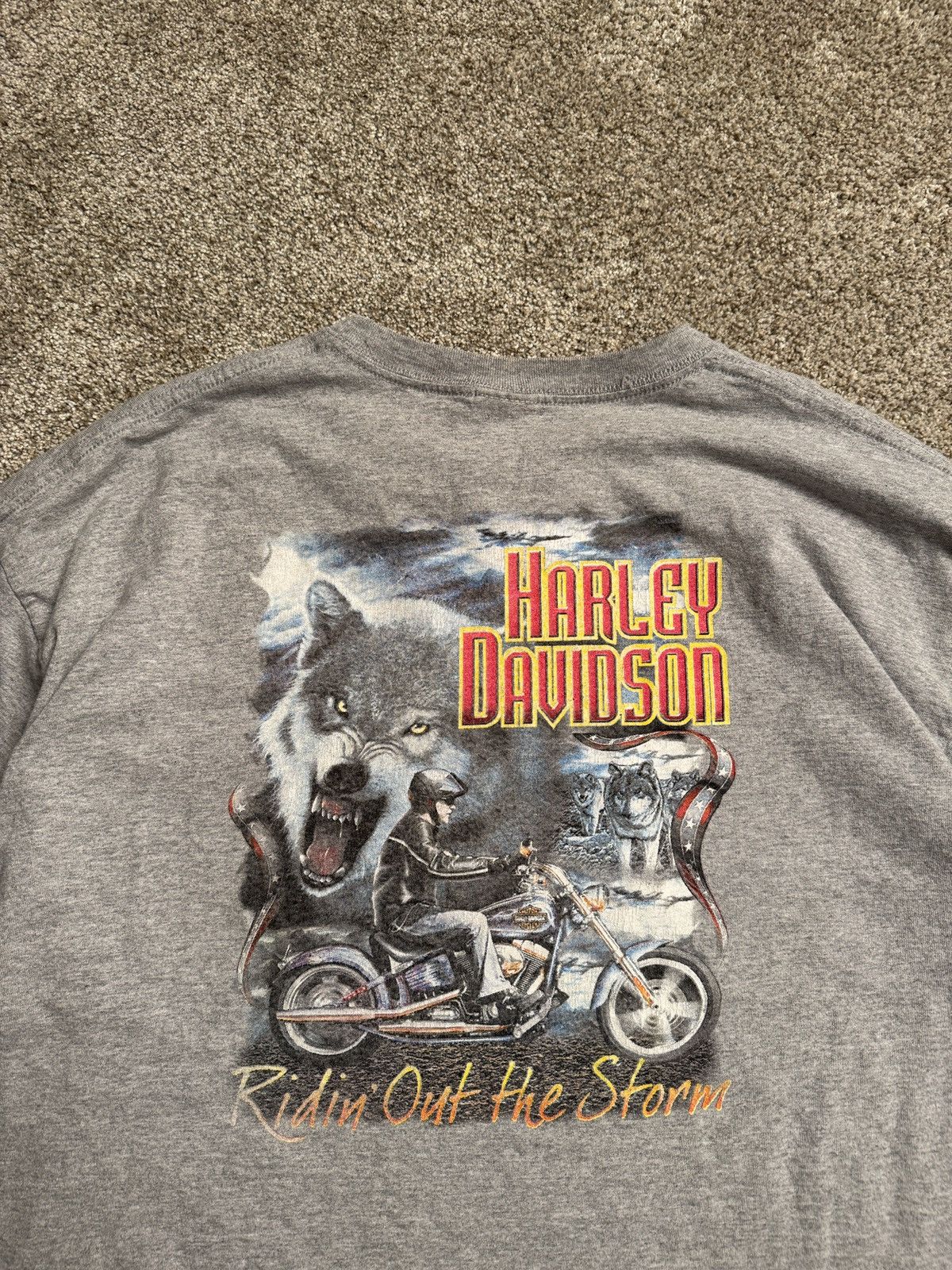 Harley Davidson HEATHER GREY HARLEY DAVIDSON “PUERTO VALLARTA” GRAPHIC TEE Size US XXL / EU 58 / 5 - 3 Thumbnail