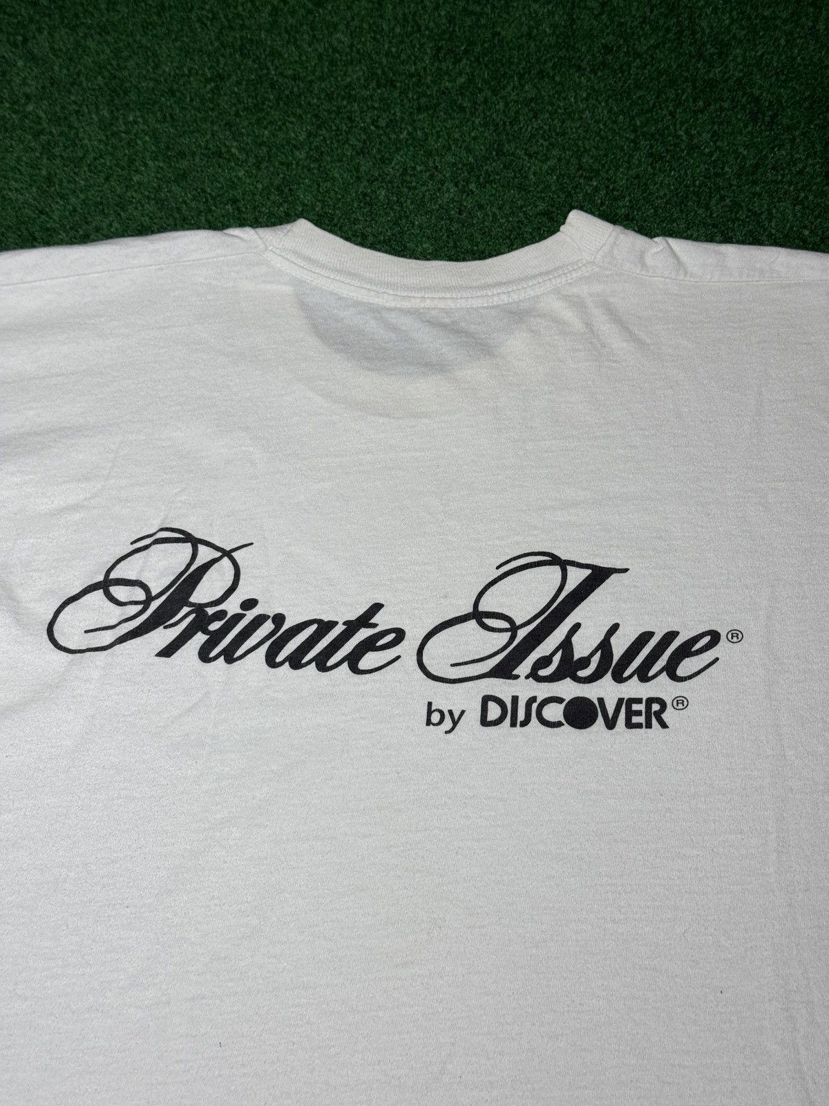 Vintage Private Issue Discover Credit Card Ringo Star Promo T Shirt Size US XL / EU 56 / 4 - 4 Thumbnail