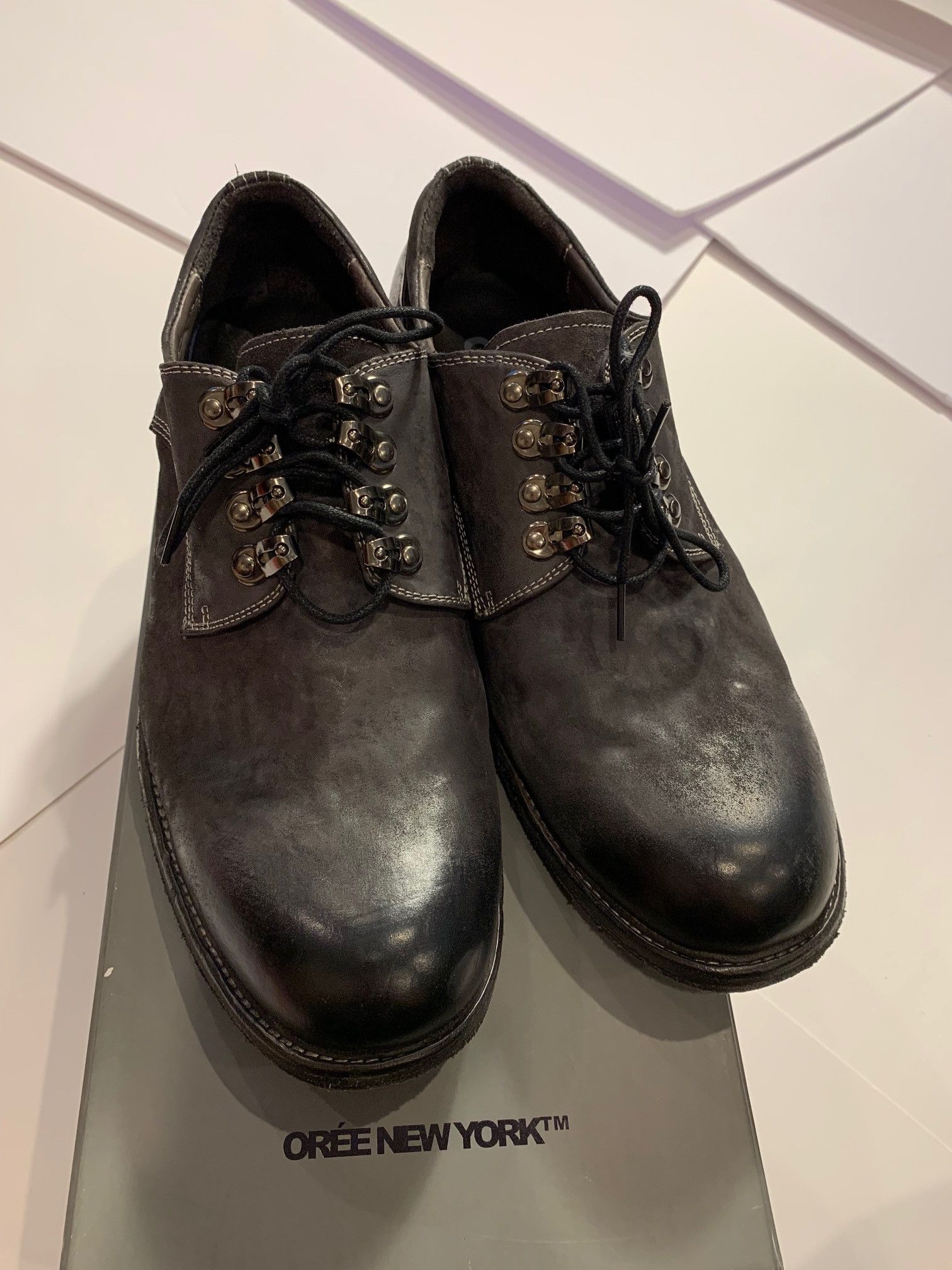 靴 oree New York Derby shoes 27cm 靴 oree New York Derby shoes