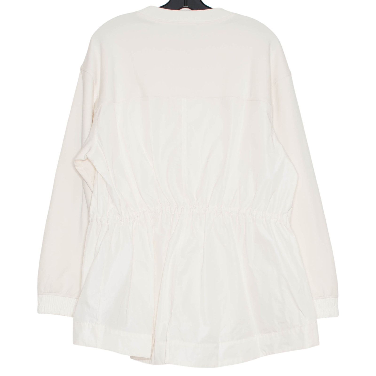 Athleta NEW Athleta Triumph Hybrid Crewneck Sweatshirt White XL Cozy Size XL / US 12-14 / IT 48-50 - 3 Thumbnail