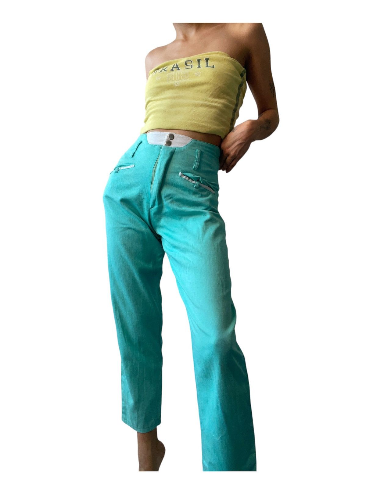 Vintage Vintage trousers Size 24" / US 00 / IT 34 - 1 Thumbnail