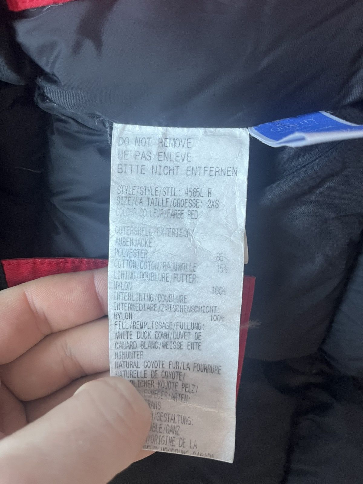 Canada Goose Canada Goose Expedition Jacket Red Genuine XS Size XS / US 0-2 / IT 36-38 - 9 Thumbnail