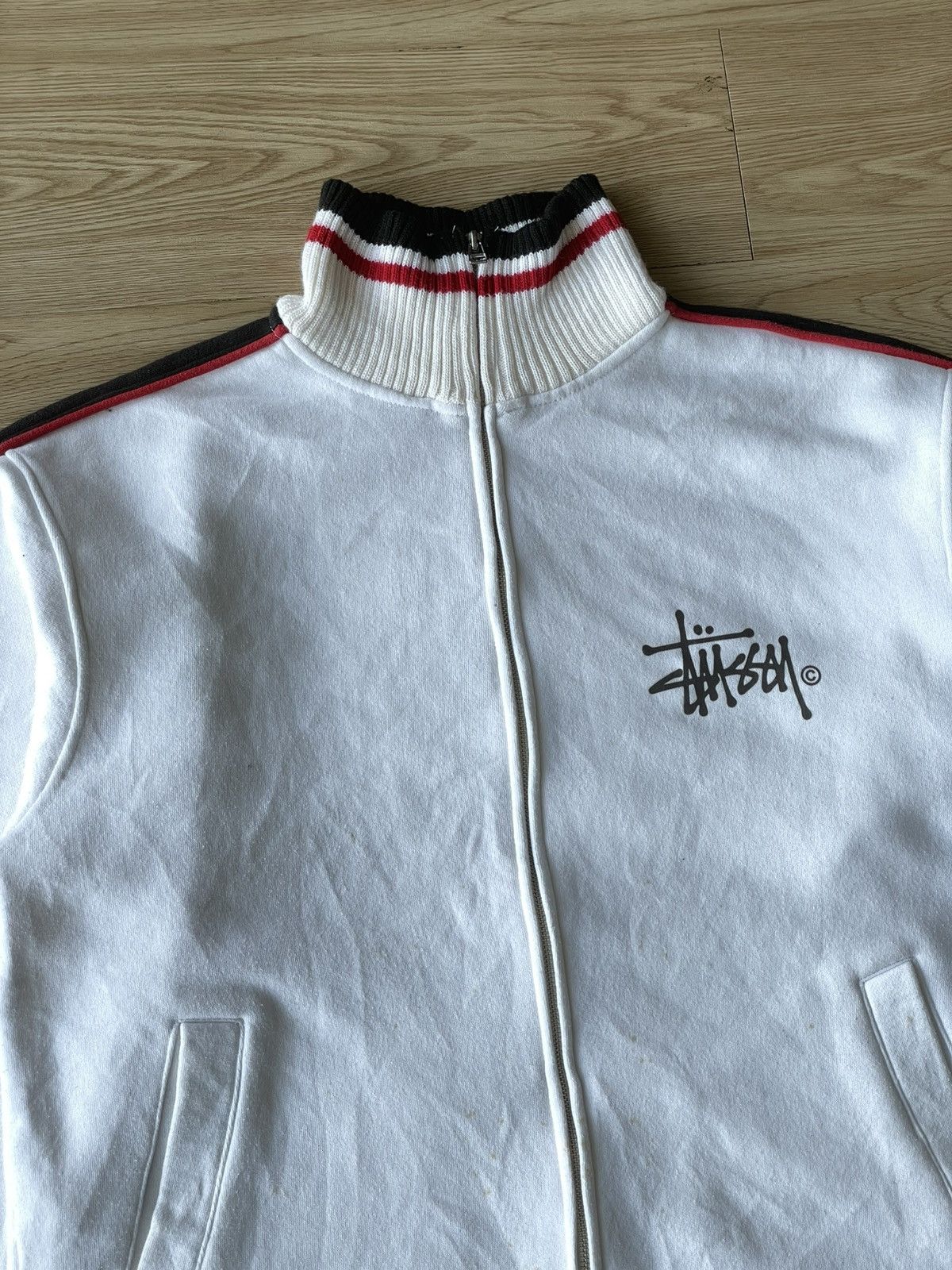 Stussy × Vintage Vintage Stussy Big Logo Sweaters Size US M / EU 48-50 / 2 - 4 Thumbnail