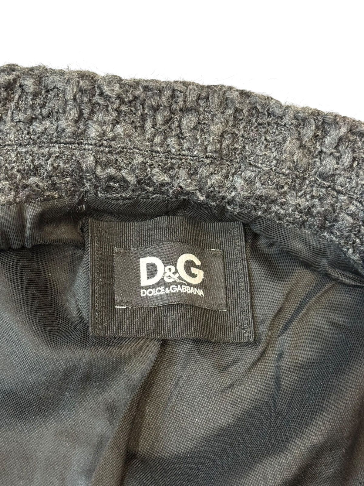 Dolce & Gabbana Dolce & Gabbana D&G Wool Button Bow Ladies Coat 44 Medium Size M / US 6-8 / IT 42-44 - 2 Thumbnail