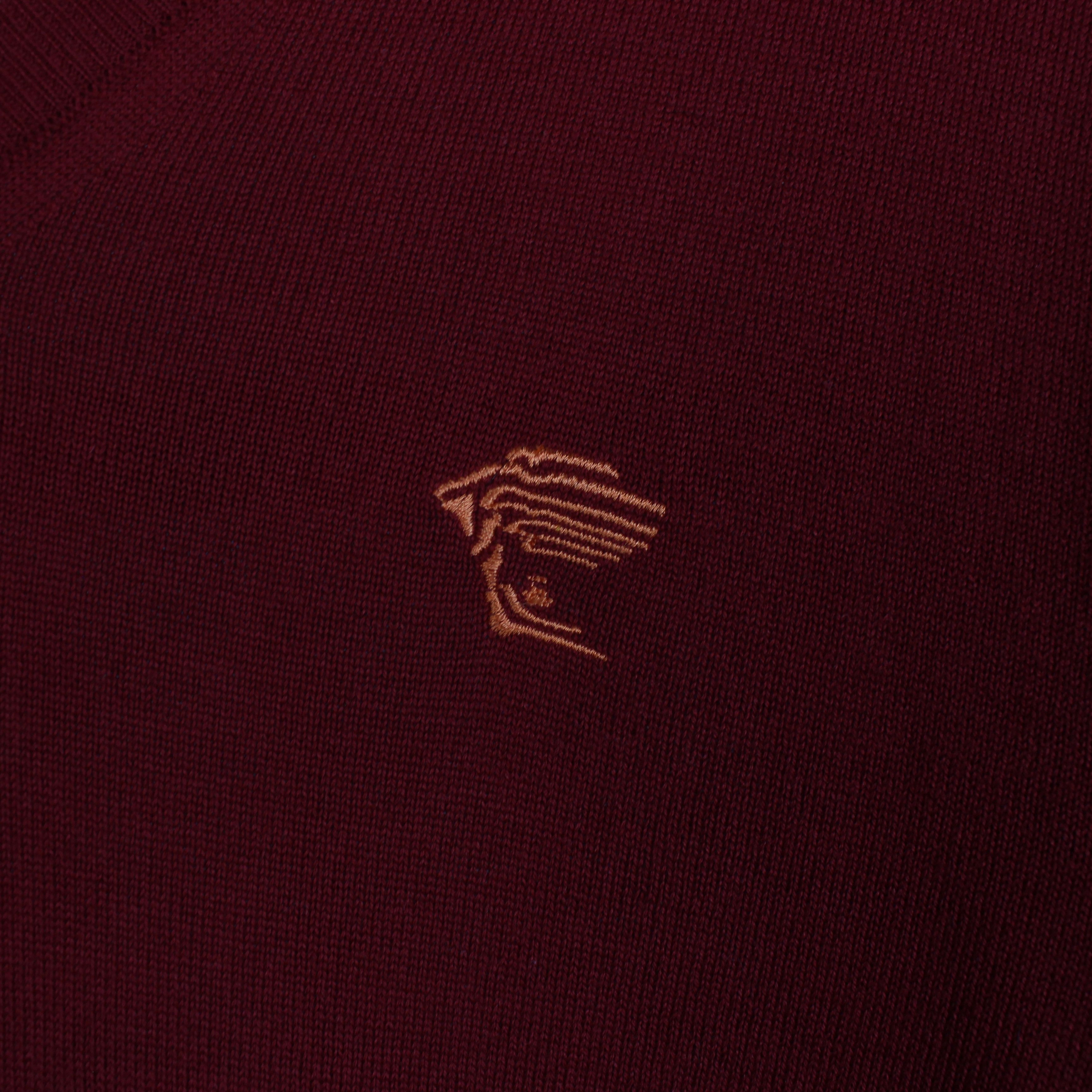 Versace Versace wool sweater men M L red Size US L / EU 52-54 / 3 - 5 Thumbnail