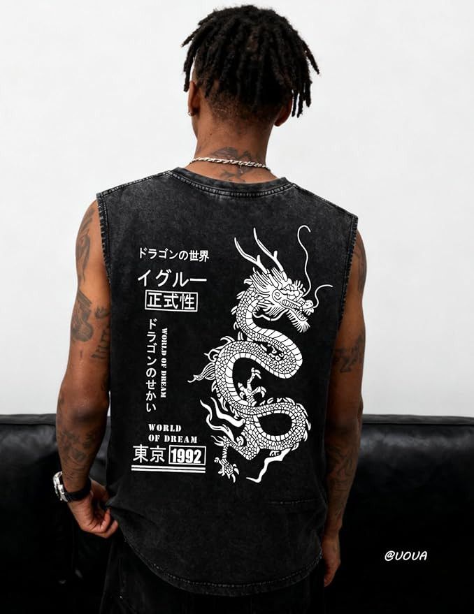 Other Vintage Sleeveless Cotton Streetwear Tee S–2XL Size US L / EU 52-54 / 3 - 2 Thumbnail