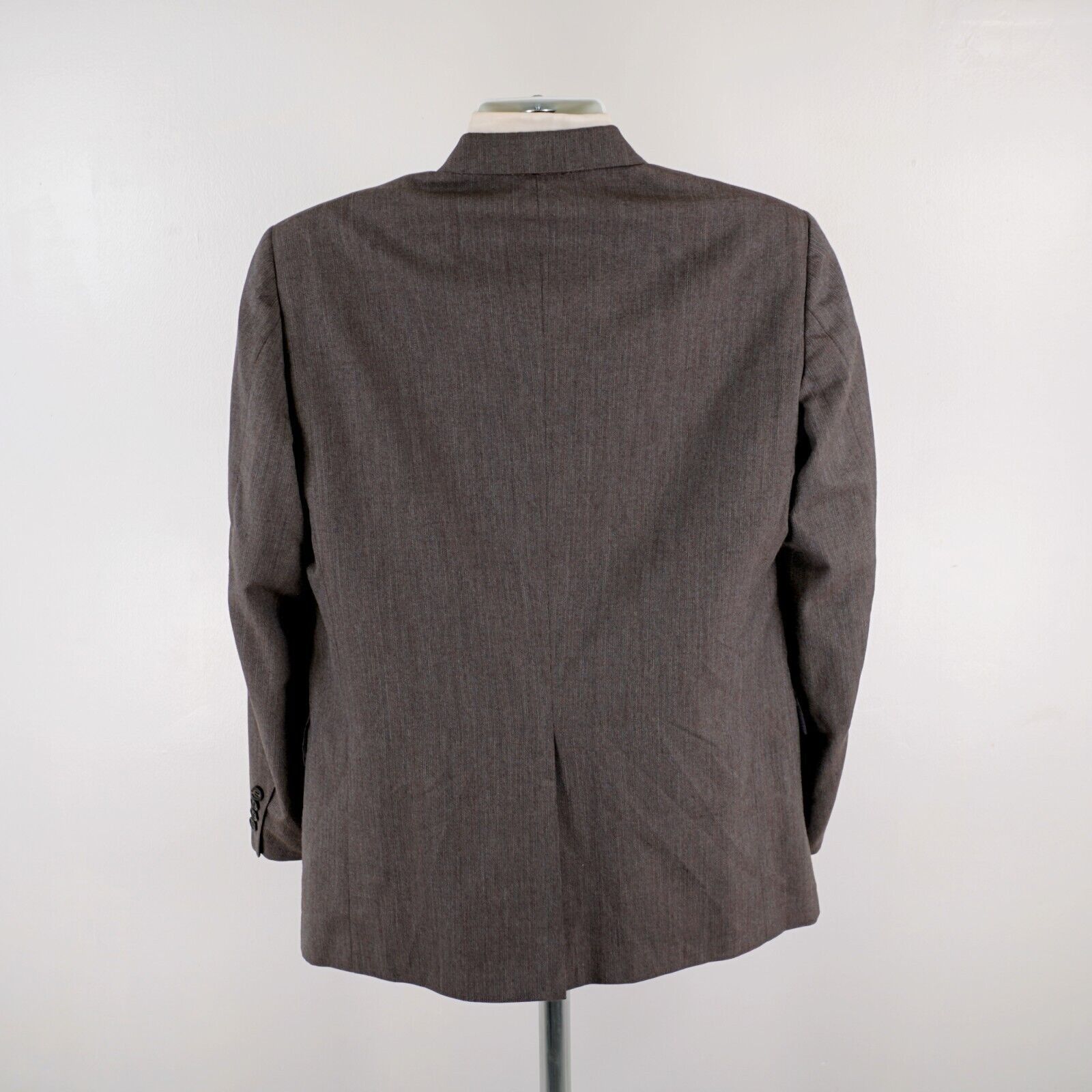 Hickey Freeman Hickey Freeman The Boardroom Wool Blend Beige Birdseye 2 But Size 40R - 7 Thumbnail