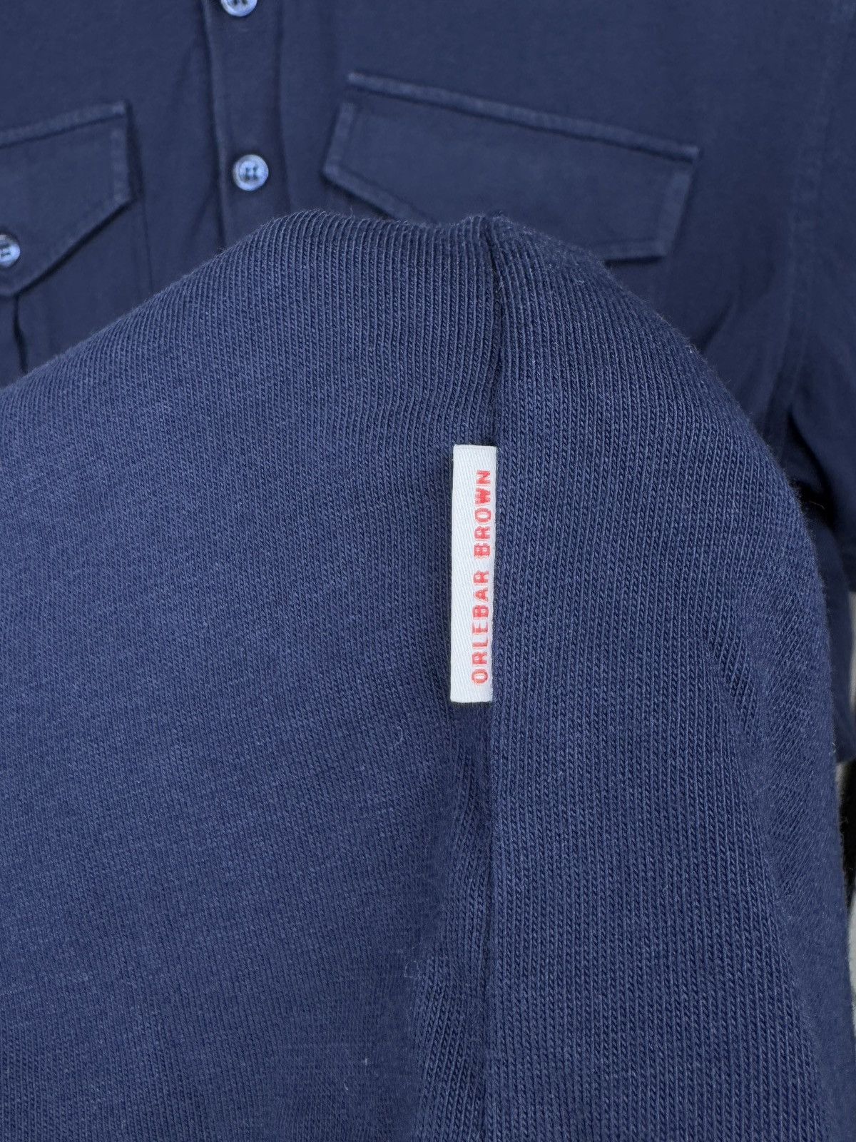 Orlebar Brown Orlebar Brown navy blue cotton 2 pockets polo shirt size L Size US L / EU 52-54 / 3 - 9 Thumbnail