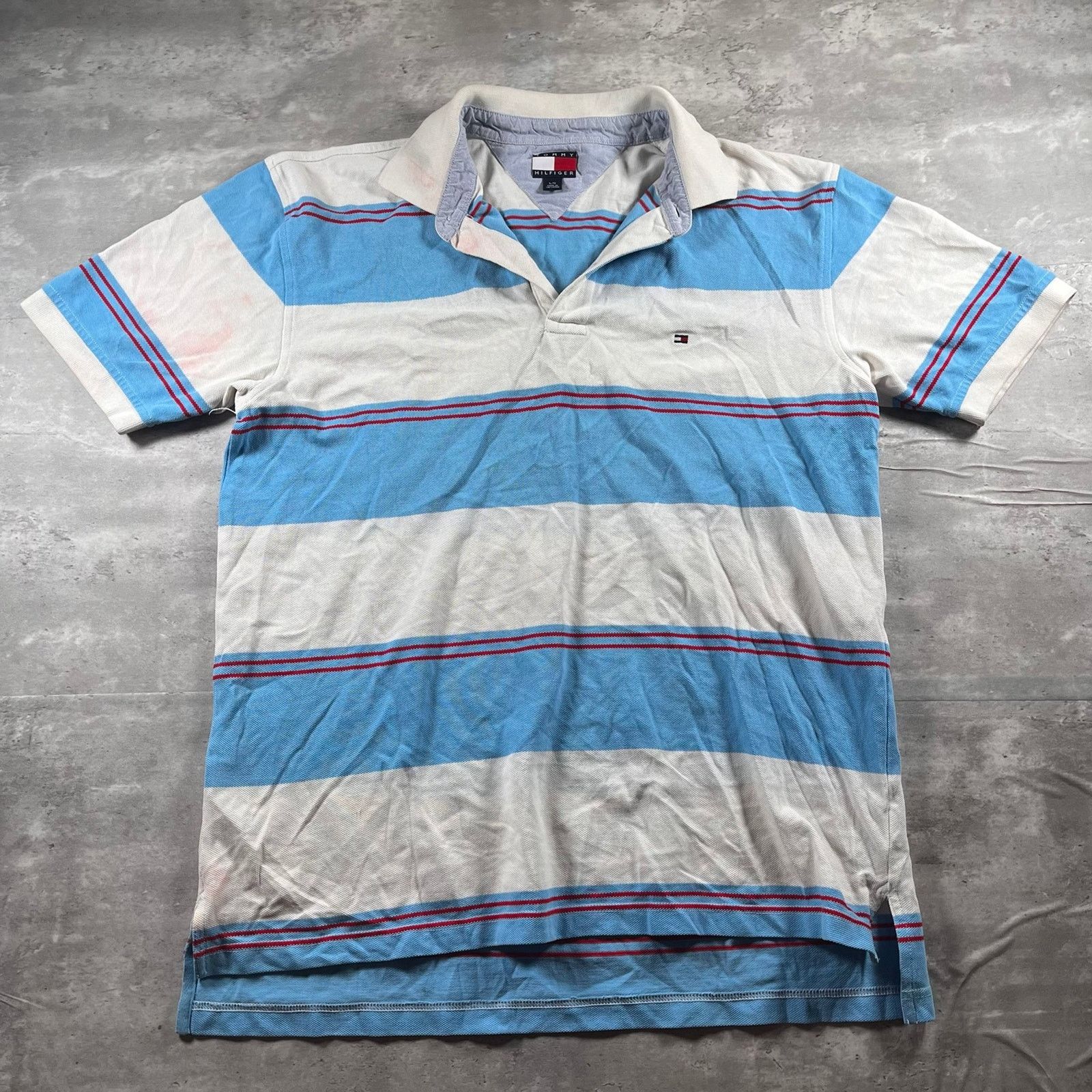 Tommy Hilfiger Y2K Tommy Hilfiger polo Size US L / EU 52-54 / 3 - 1 Thumbnail