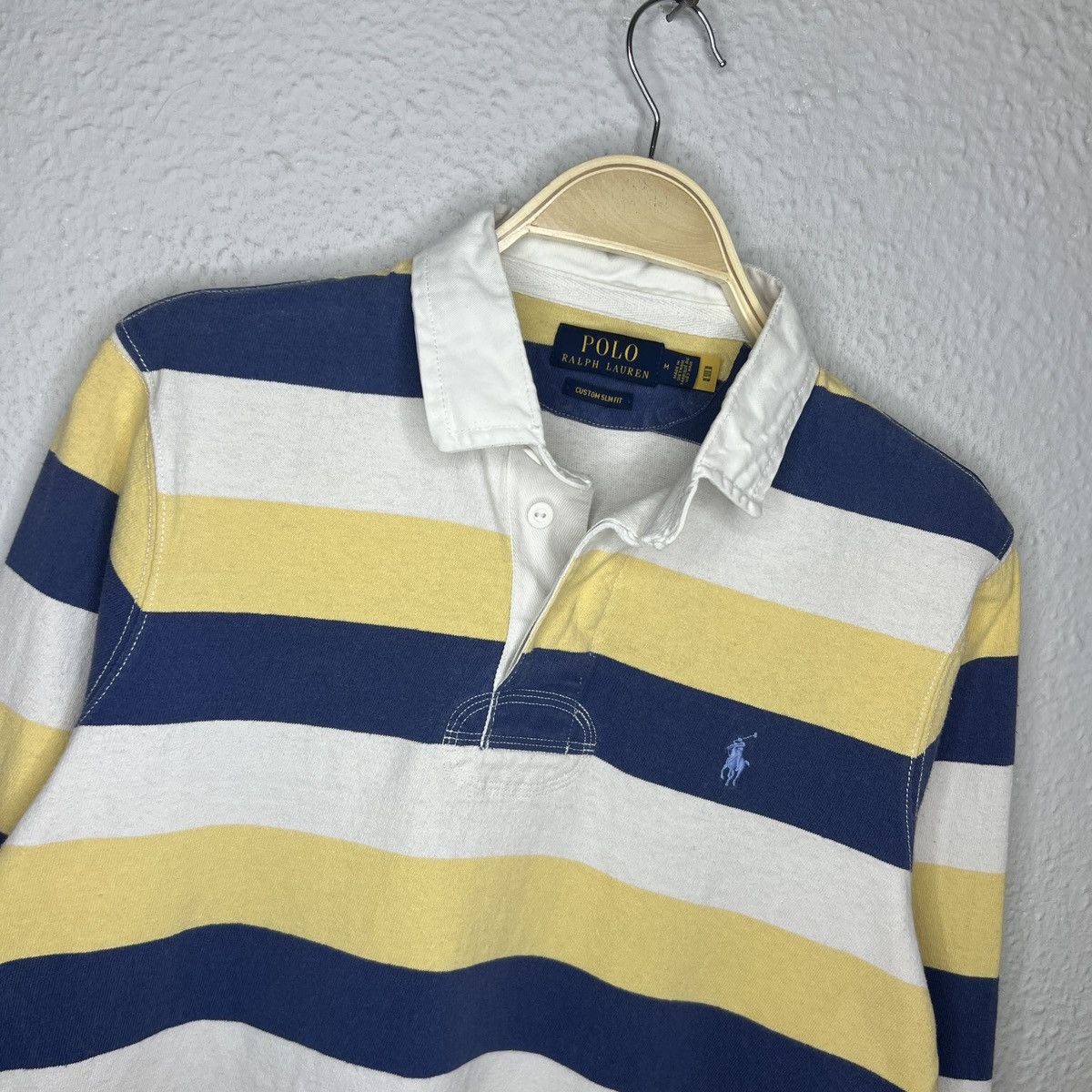 Polo Ralph Lauren Ralph Lauren Chief Keef Polo Rugby Striped Sweatshirt Size US M / EU 48-50 / 2 - 4 Thumbnail