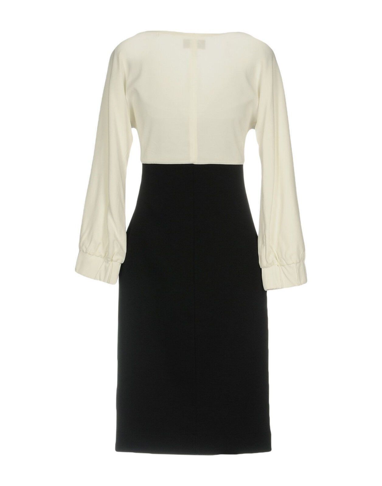 Armani New Women NWT 4 Armani Jeans AJ White Black Italy S Dress 40 Size S / US 4 / IT 40 - 2 Thumbnail