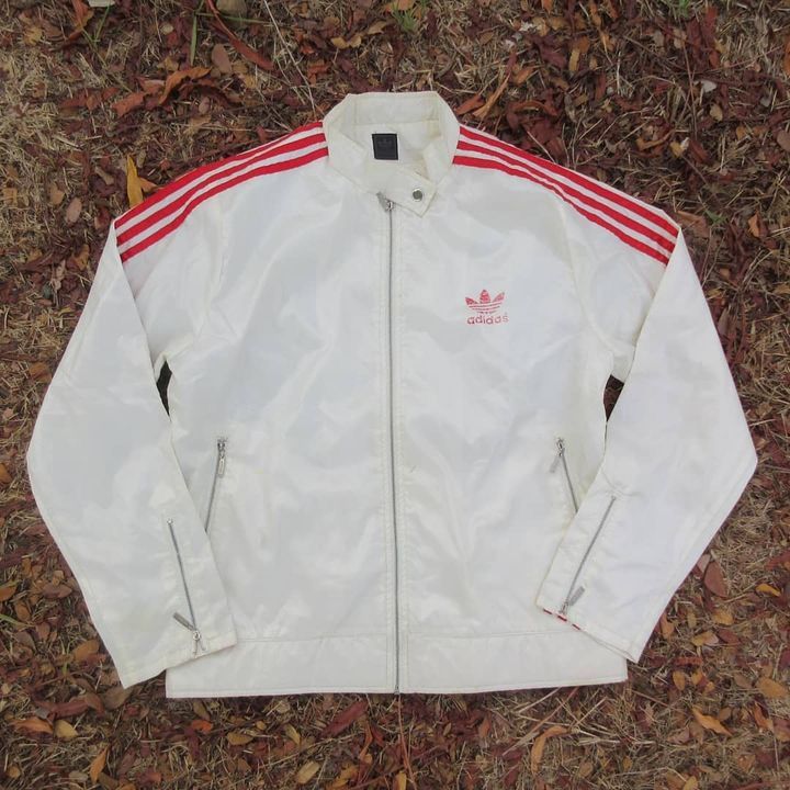 Adidas × Vintage Adidas Originals Stan Smith tracktop in white Size M backpri Size US M / EU 48-50 / 2 - 2 Thumbnail