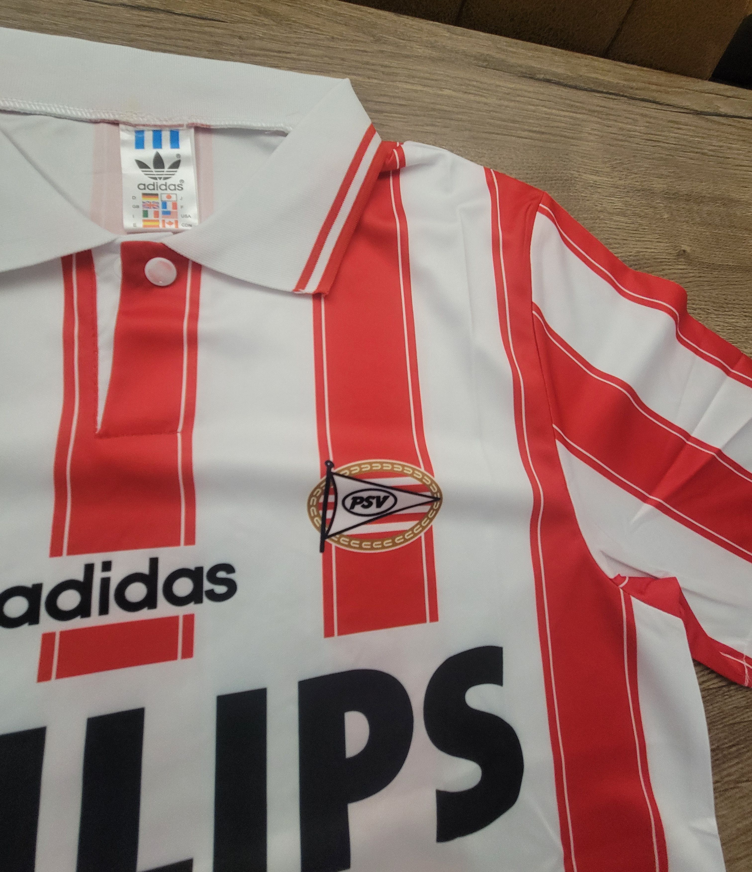 Other PSV Eindhoven 1994–95 9 ronaldo Vintage Soccer Jersey Trikot Size US L / EU 52-54 / 3 - 4 Thumbnail