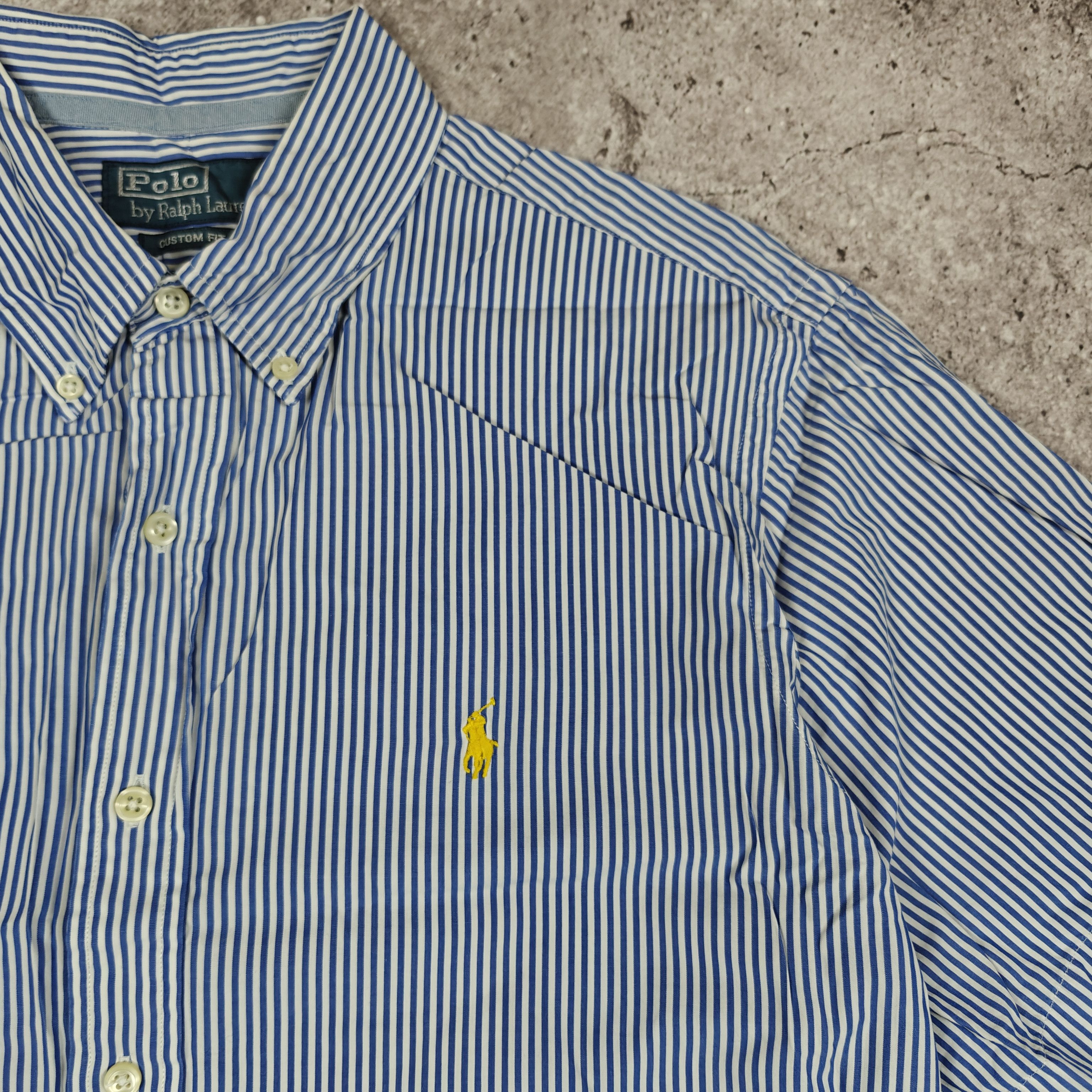 Polo Ralph Lauren Polo Ralph Lauren Shirt Custom Fit Striped size L Size US L / EU 52-54 / 3 - 4 Thumbnail