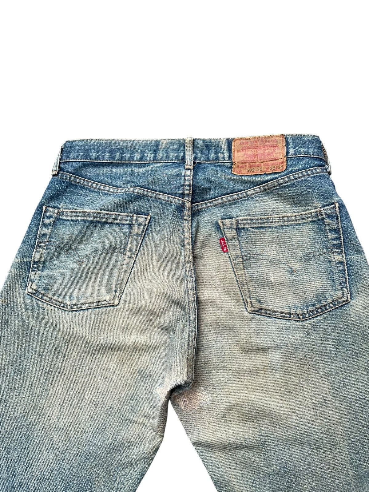 Levi's Vintage 1991 Levis 502XX E Selvedge Denim Size US 32 / EU 48 - 12 Thumbnail
