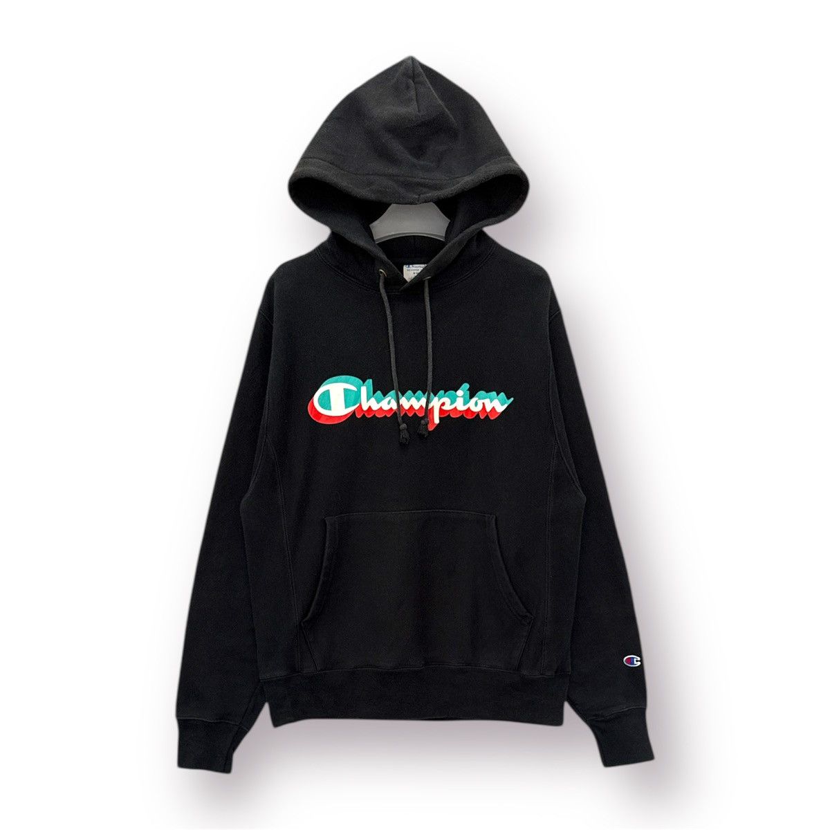 Champion 🔥 Champion Reverse Weave Multicolor Motion Logo Hoodie - S Size US S / EU 44-46 / 1 - 1 Thumbnail