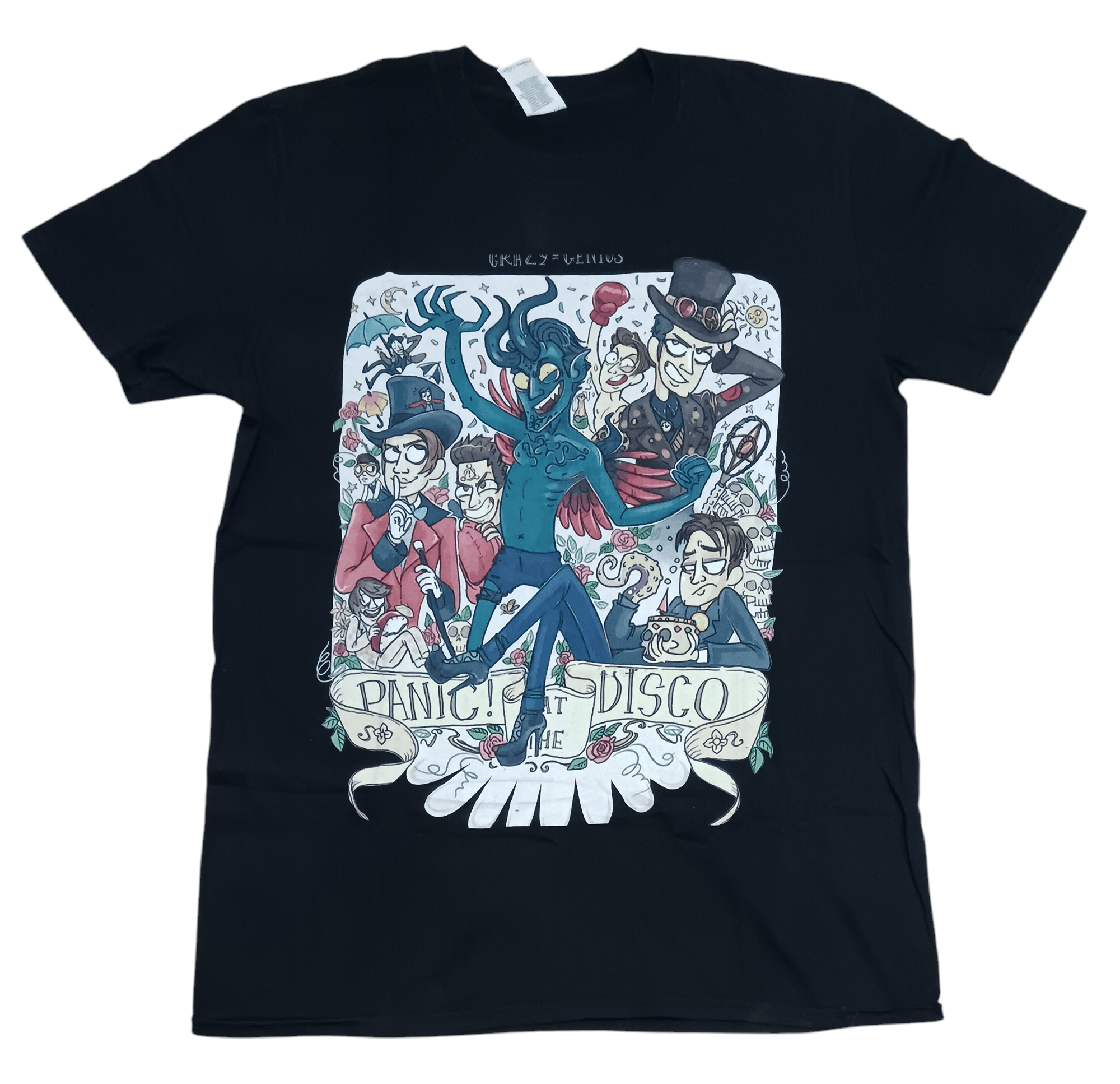 Band Tees PANIC AT THE DISCO CRAZY=GENIUS SHIRT Size US M / EU 48-50 / 2 - 1 Thumbnail