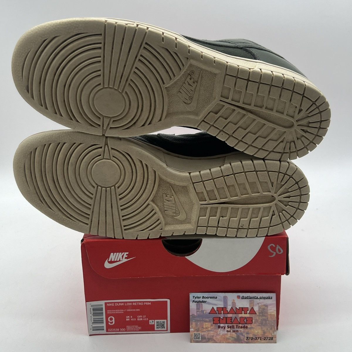 Nike Nike Dunk Low Sequoia Size US 9 / EU 42 - 7 Thumbnail