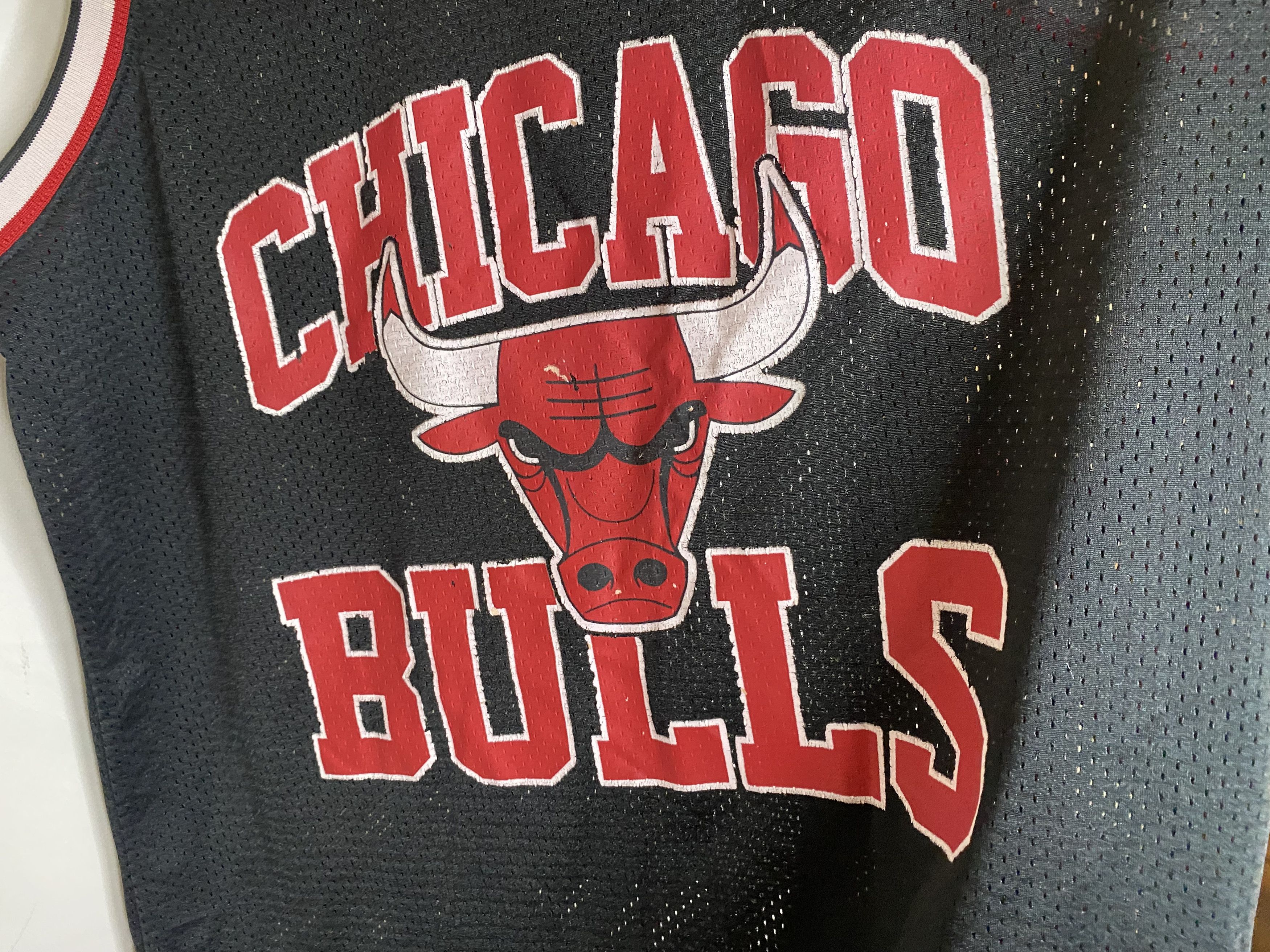 Mitchell & Ness × NBA CHICAGO BULLS 2014 NBA BASKETBALL JERSEY SHIRT Size US L / EU 52-54 / 3 - 3 Thumbnail