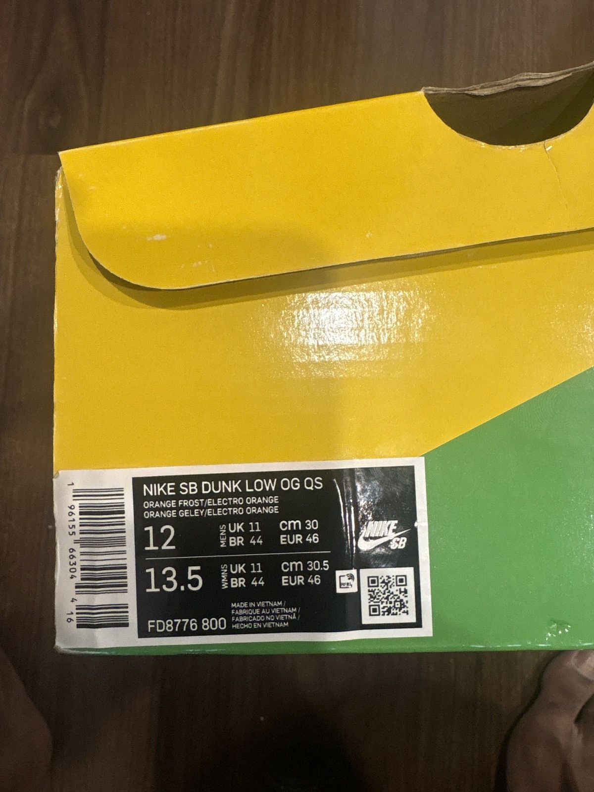 Nike SB Nike SB Dunk Low Size US 12 / EU 45 - 10 Thumbnail