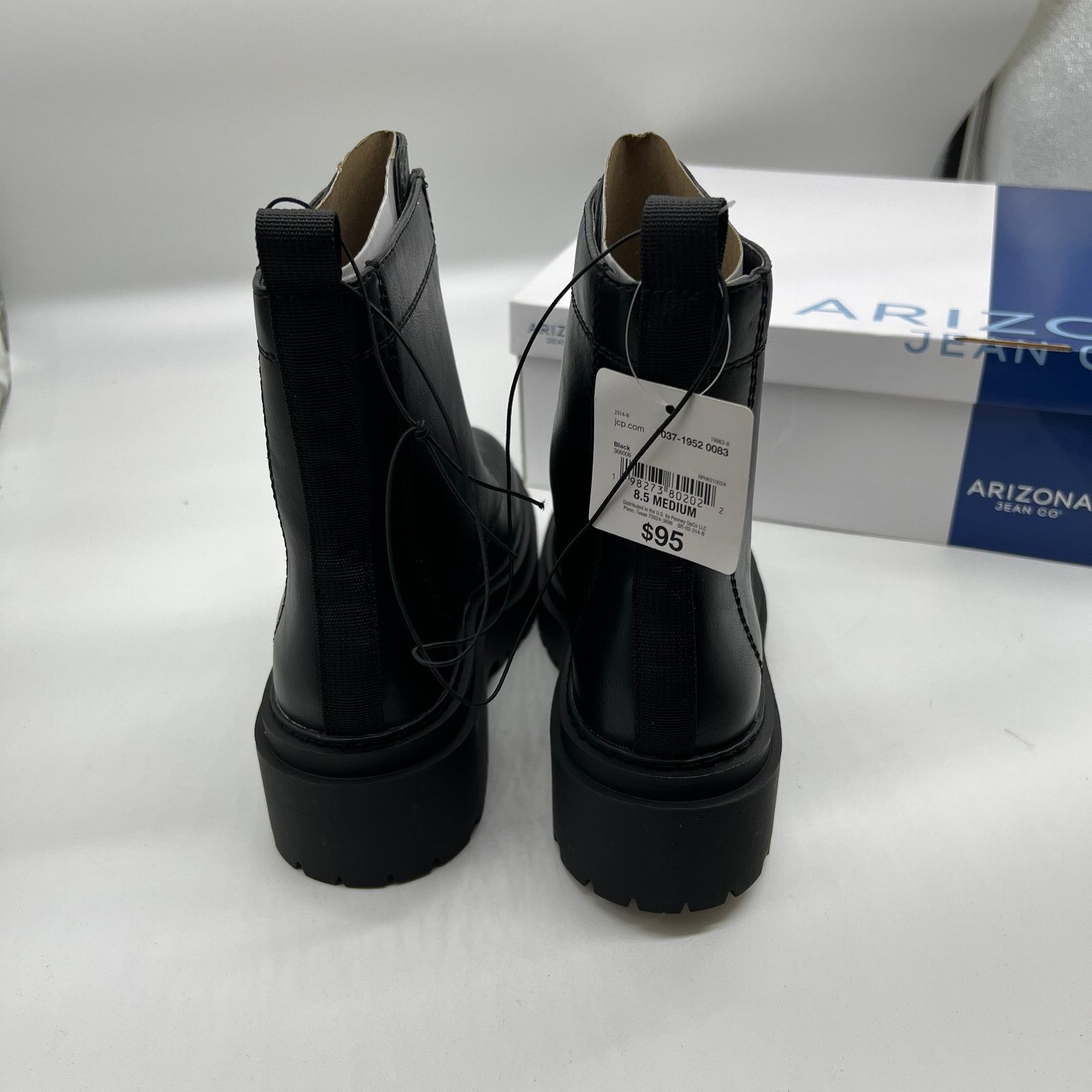 Other Arizona Jean Co Womens Xander Block Heel Motorcycle Boots Size US 8.5 / IT 38.5 - 3 Thumbnail