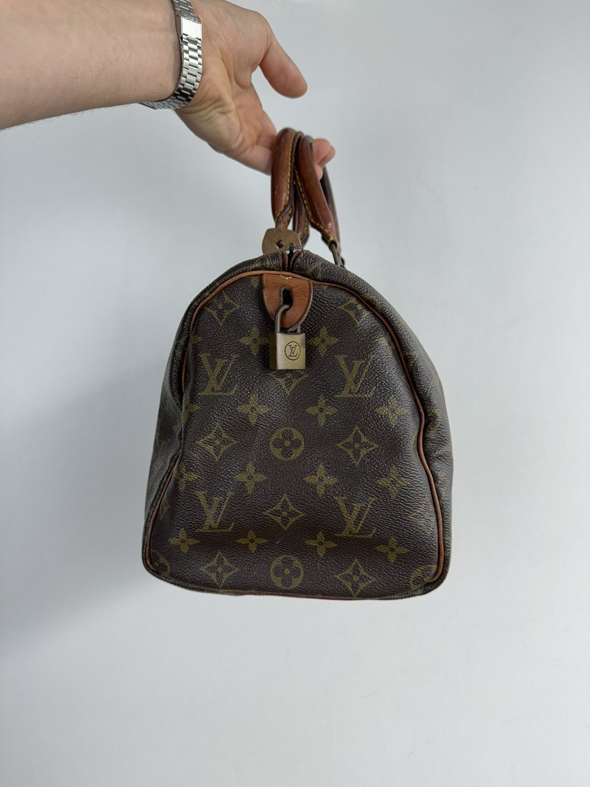 Louis Vuitton Luxury handle bag Louis Vuitton Speedy 30 original item Size ONE SIZE - 2 Thumbnail