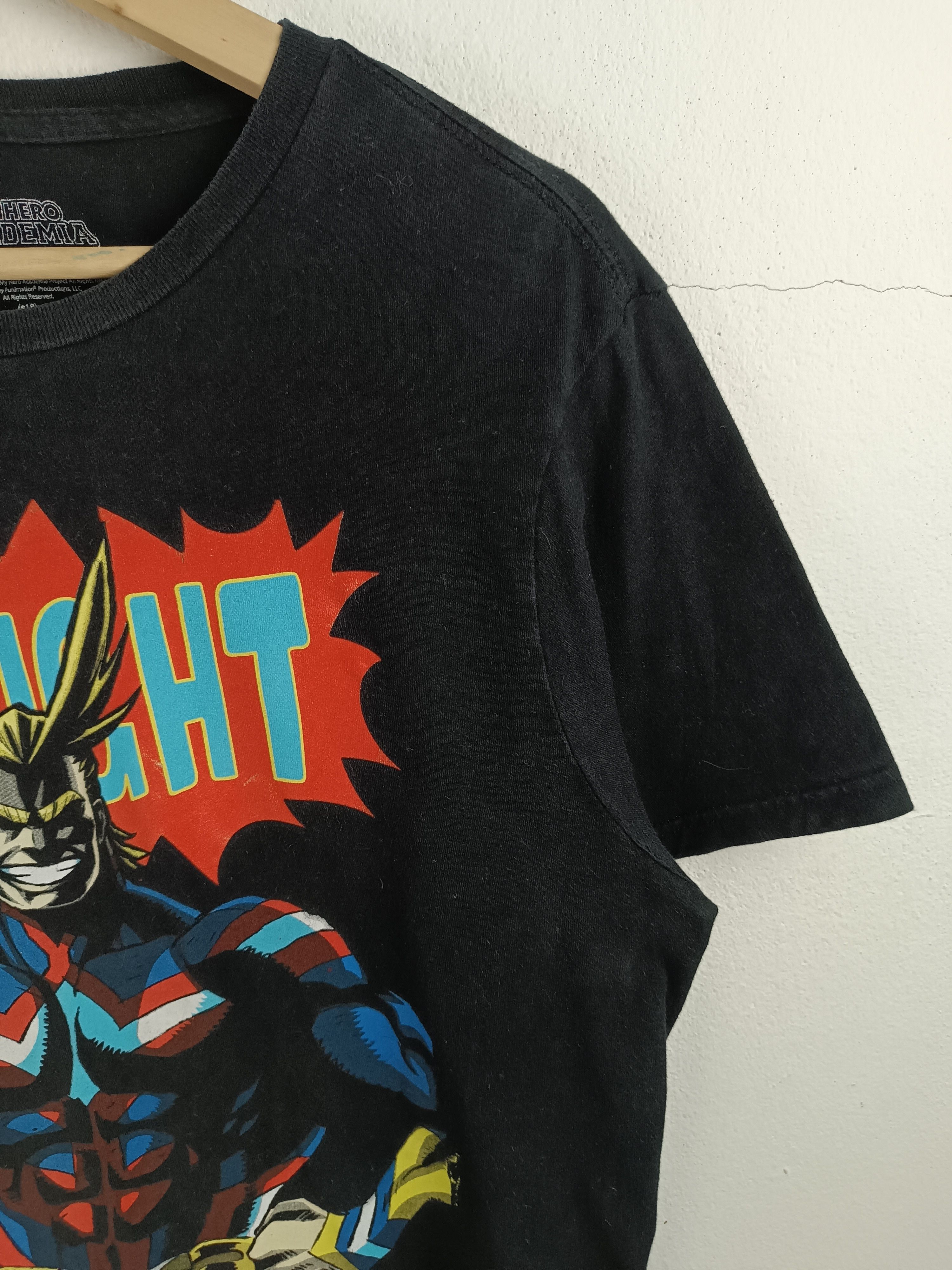 Anime VINTAGE MY HERO ACADEMIA ALL MIGHT TEE deku naruto one piece Size US M / EU 48-50 / 2 - 6 Thumbnail