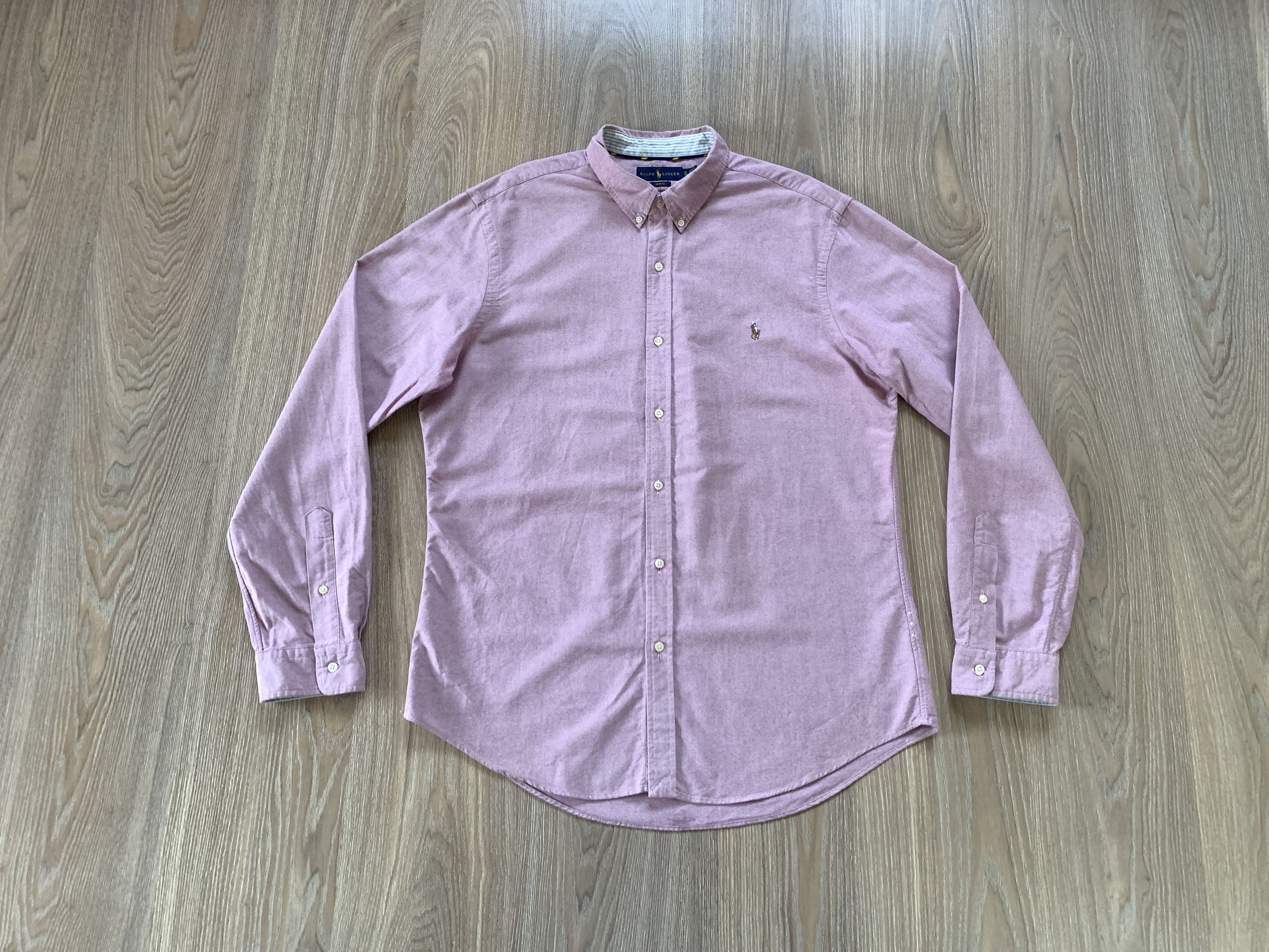 Polo Ralph Lauren Polo Ralph Lauren Long Sleeve Slim Fit Button Down Shirt Size US XL / EU 56 / 4 - 1 Thumbnail