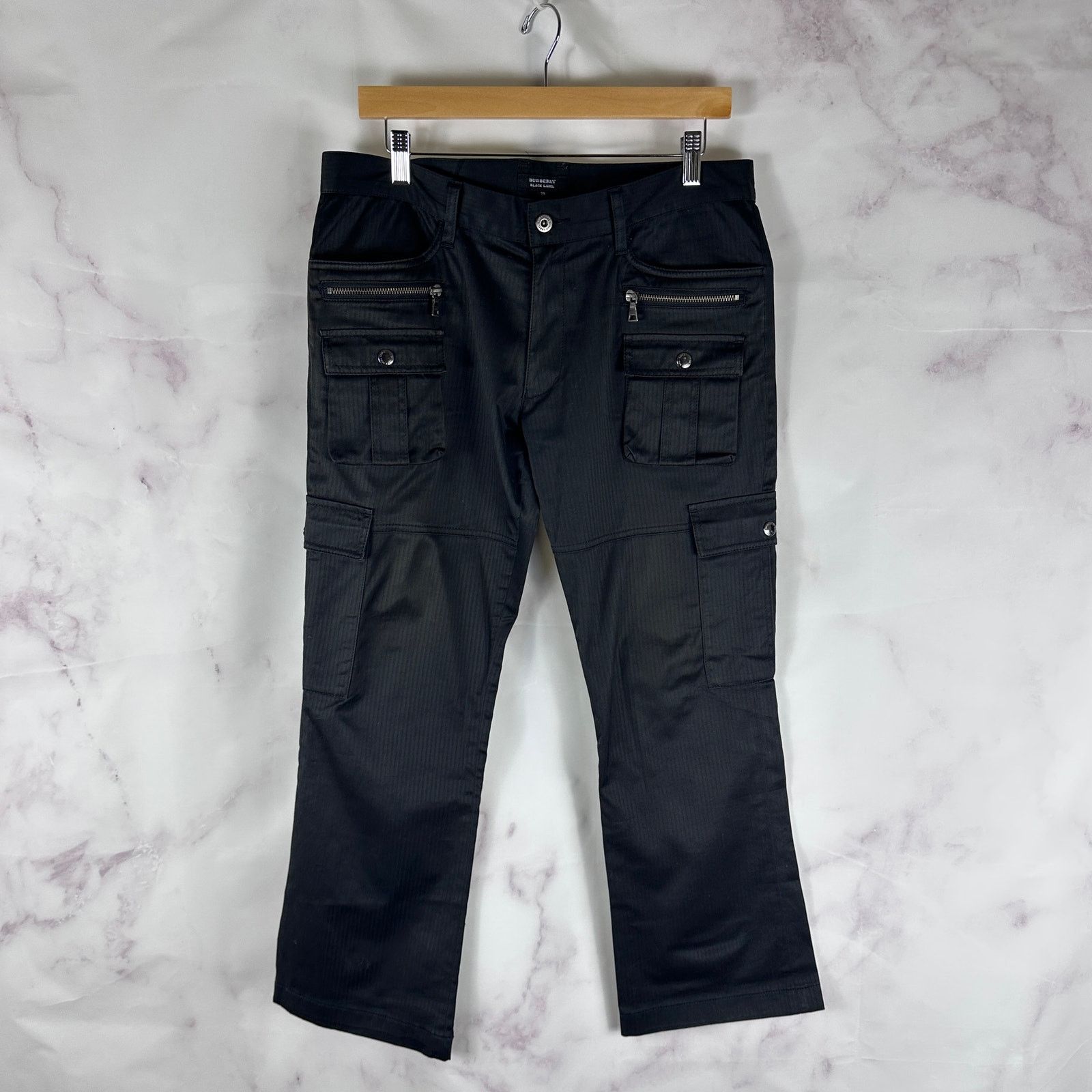Burberry Black Label Striped Cargo Pants Size US 32 / EU 48 - 1 Thumbnail