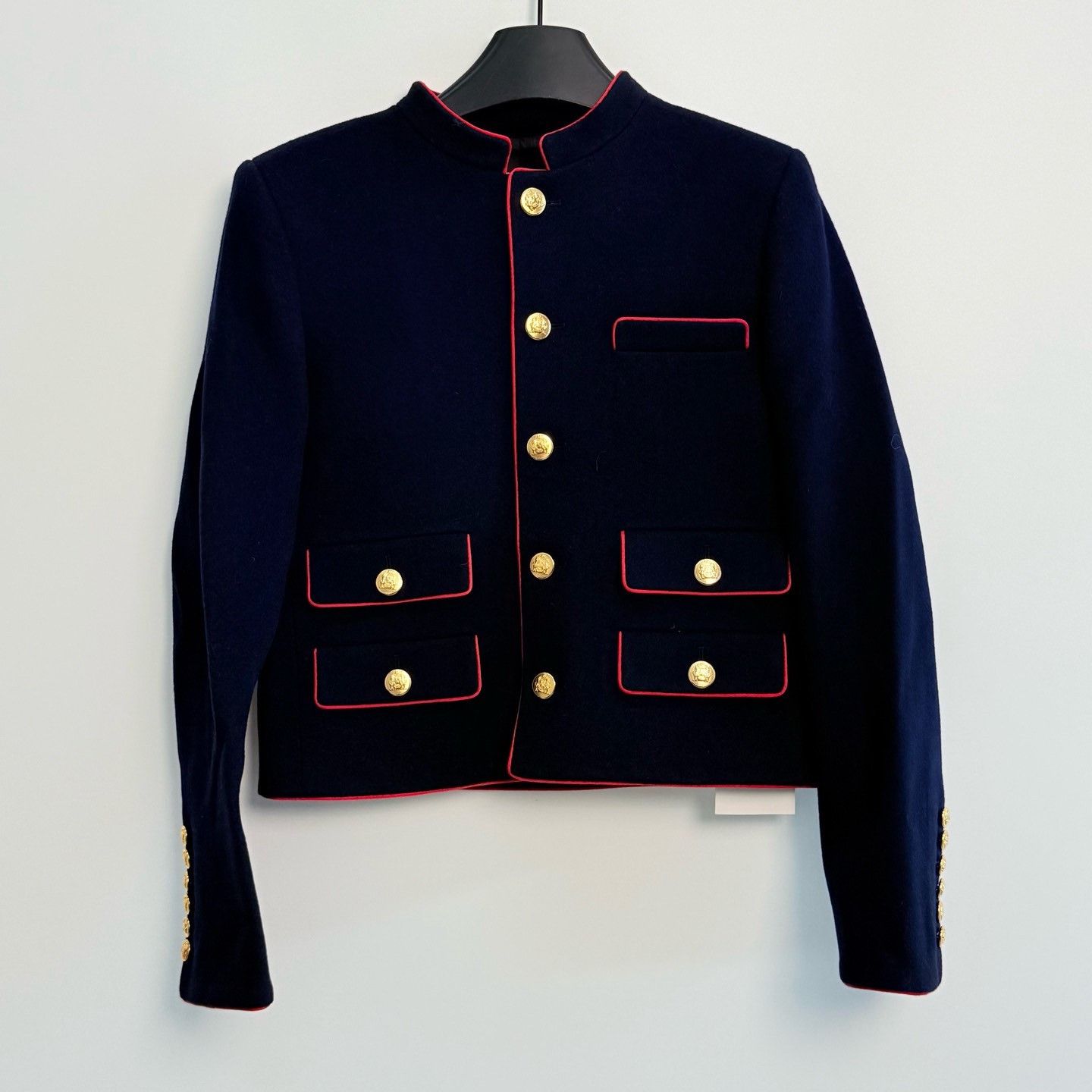 Celine Celine Military-Style Short Coat Size XXS / US 00 / IT 34 - 1 Thumbnail