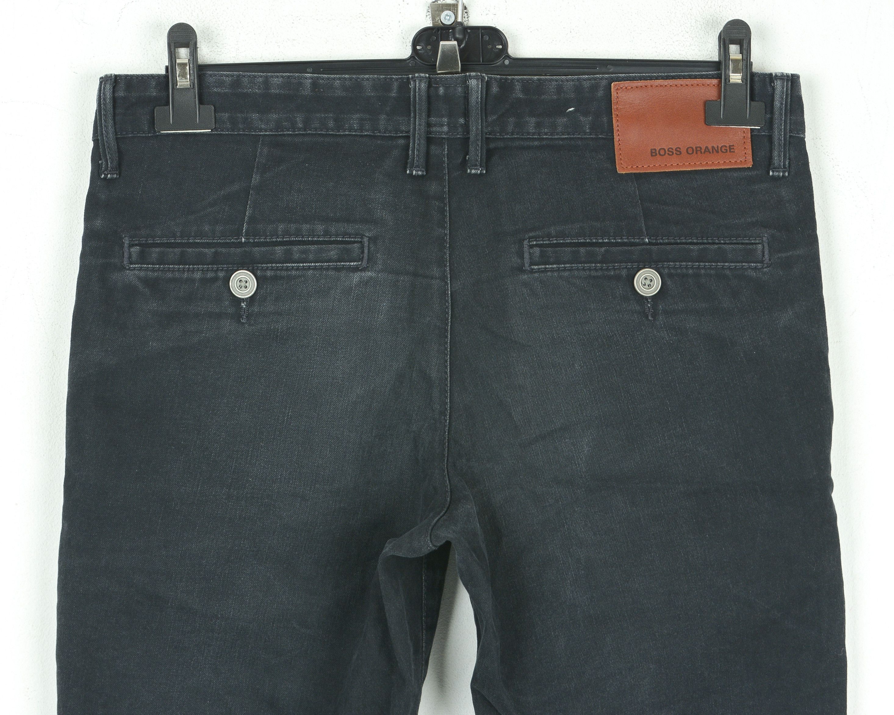 Hugo Boss W32 L32 Slim Jeans Pants Trousers Orange 63 Label Stretch Size US 32 / EU 48 - 5 Thumbnail