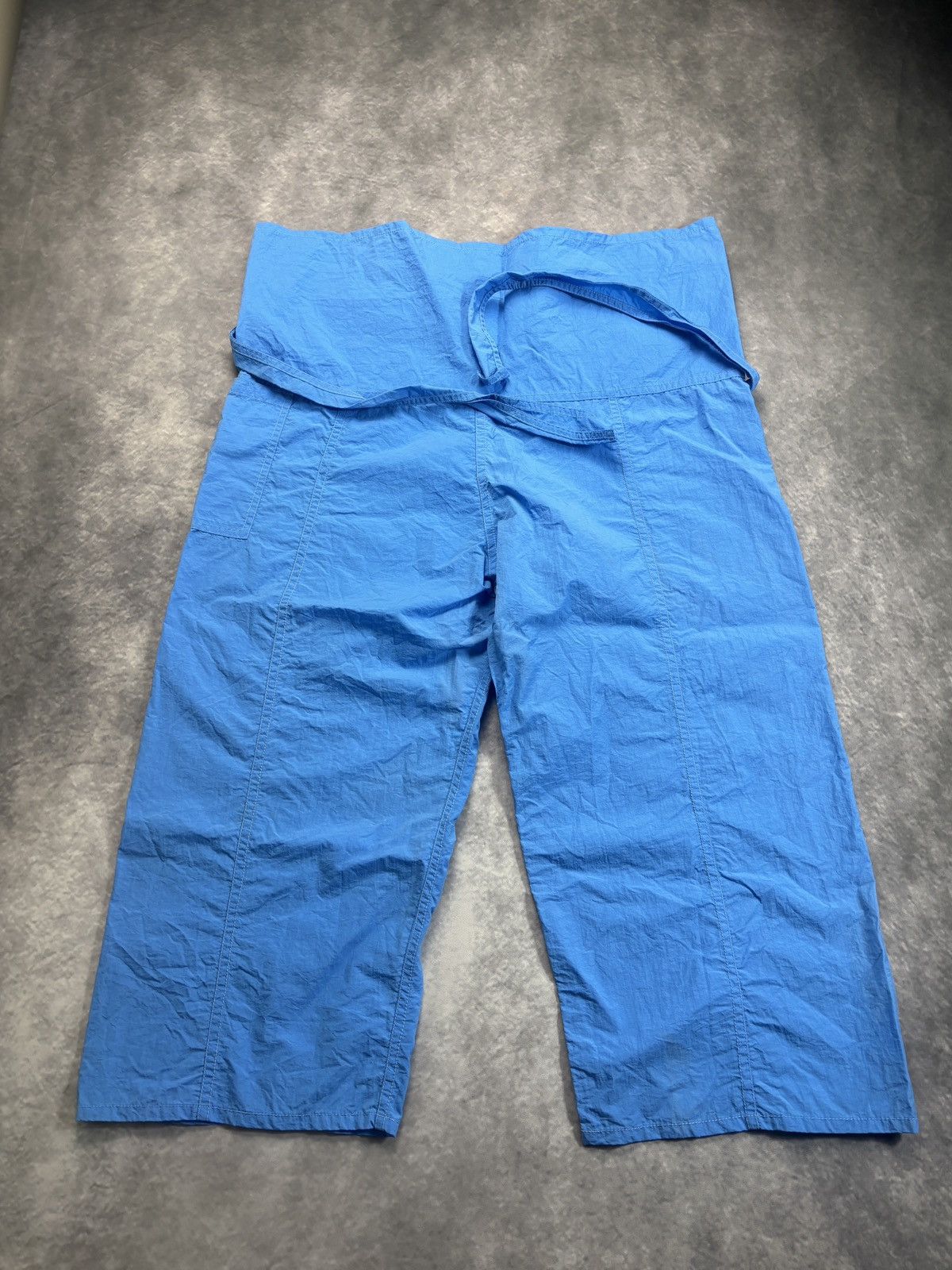 MC2 Saint Barth × Other × Vintage Vintage Cropped Pants Crinkle Nylon Tie Waist Beach Capris Size US 32 / EU 48 - 9 Thumbnail