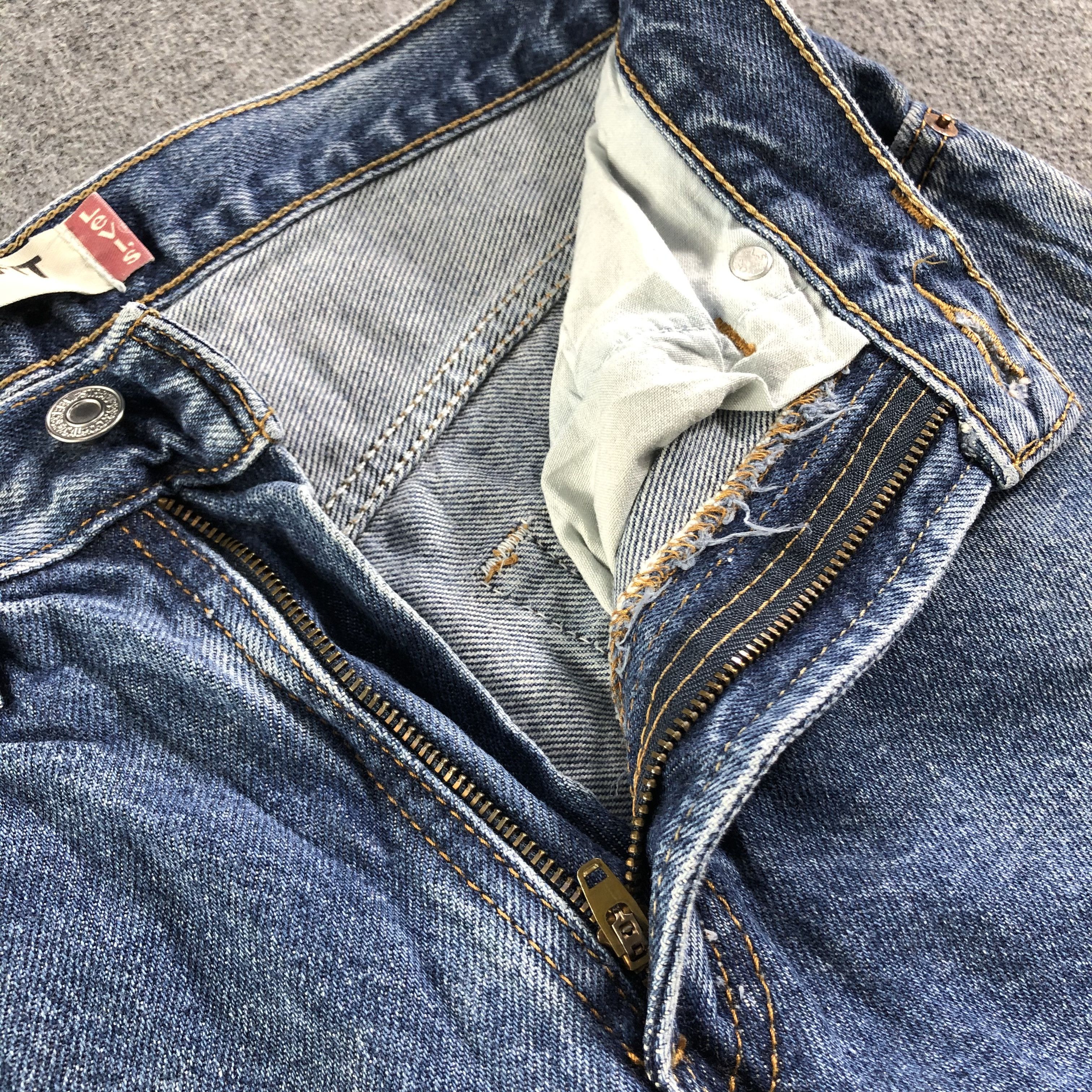 Levi's Vintage Blue Wash Levis 505 Jeans-J3082 Size US 30 / EU 46 - 7 Thumbnail
