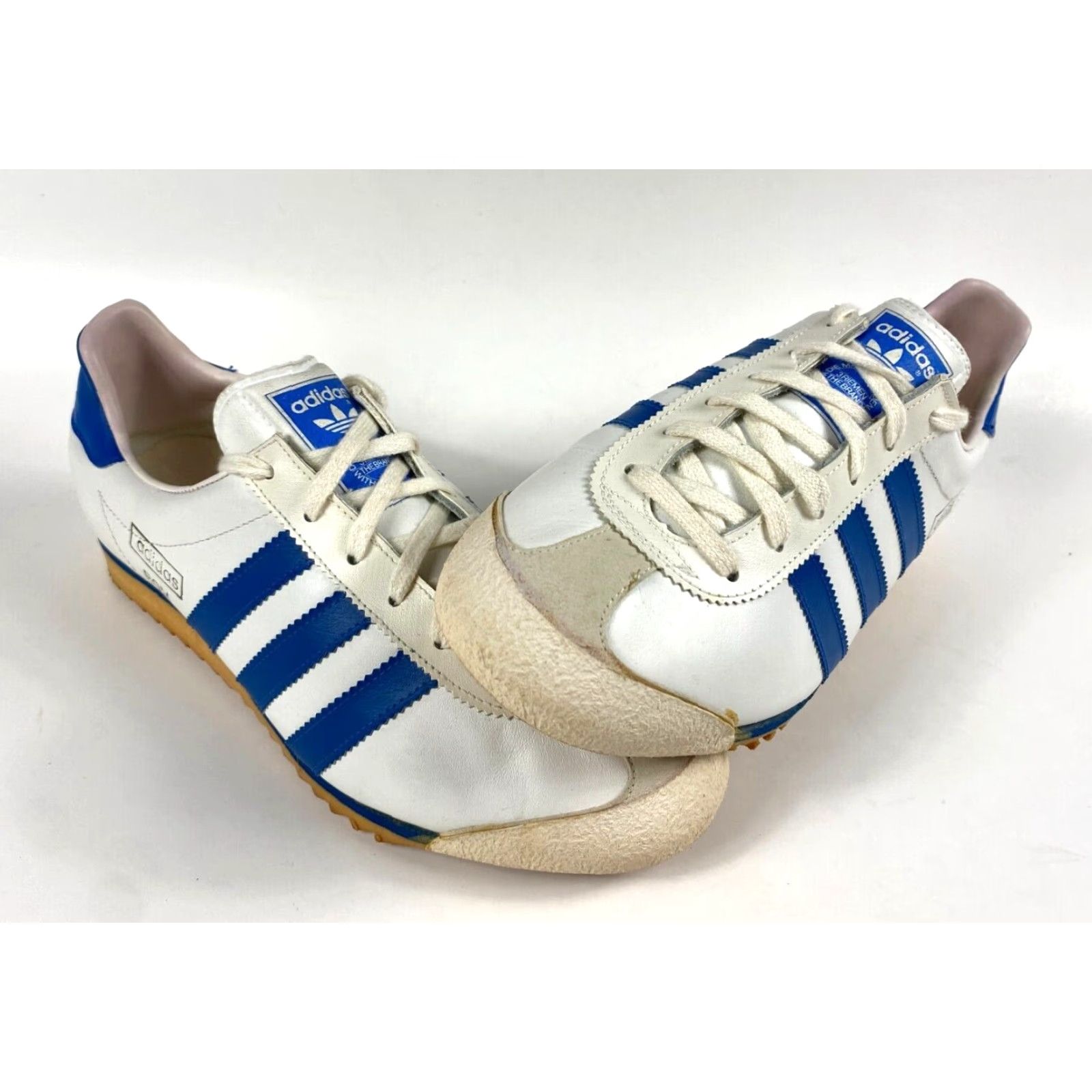 Adidas VINTAGE NOS Vintage 70s Adidas ROM Sneakers Made in West Germany Sz 6 Size US 6 / EU 39 - 6 Thumbnail
