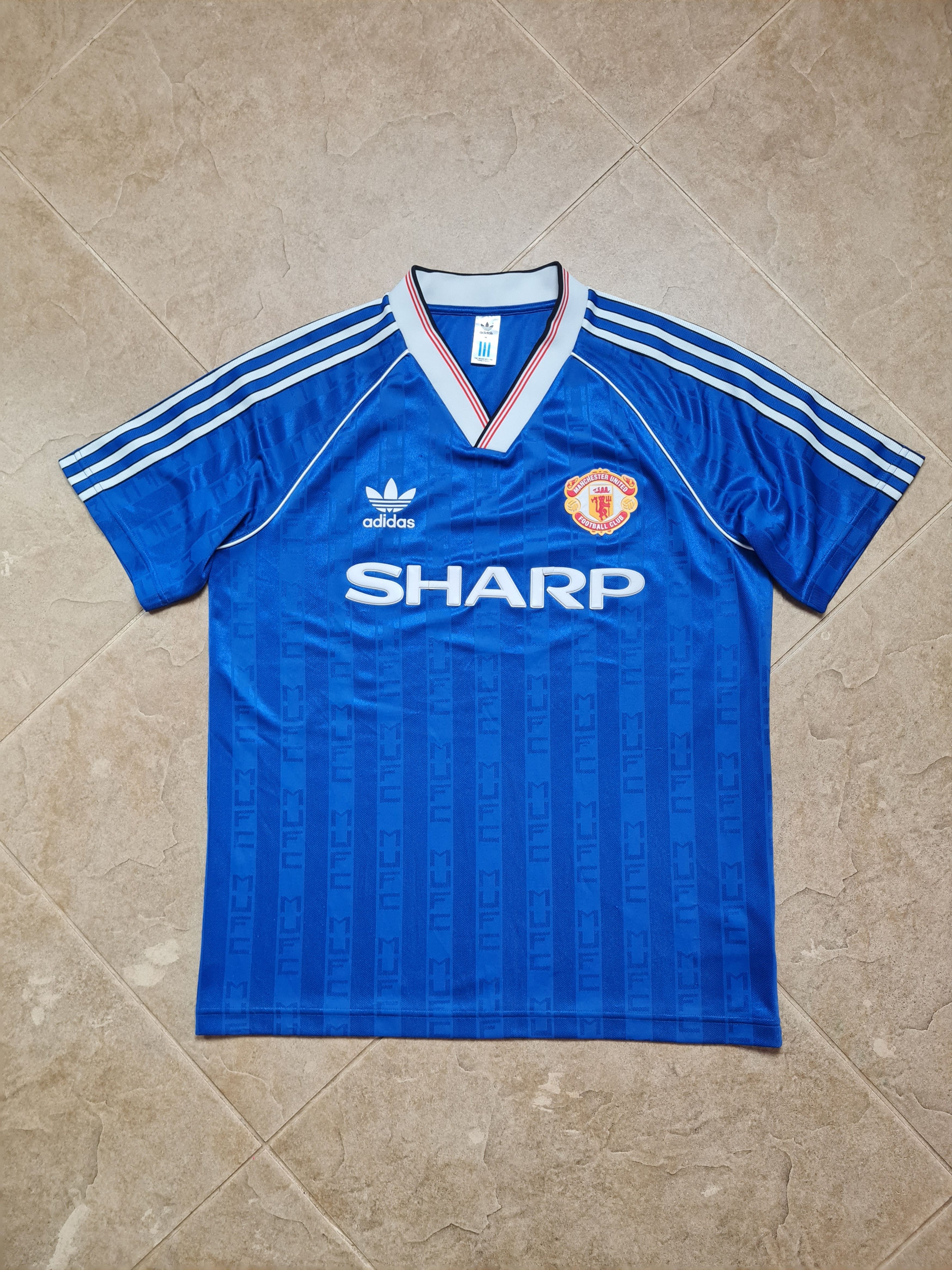 Adidas Adidas Originals Manchester United 1988-1990 Third IP5544 Size US M / EU 48-50 / 2 - 1 Thumbnail