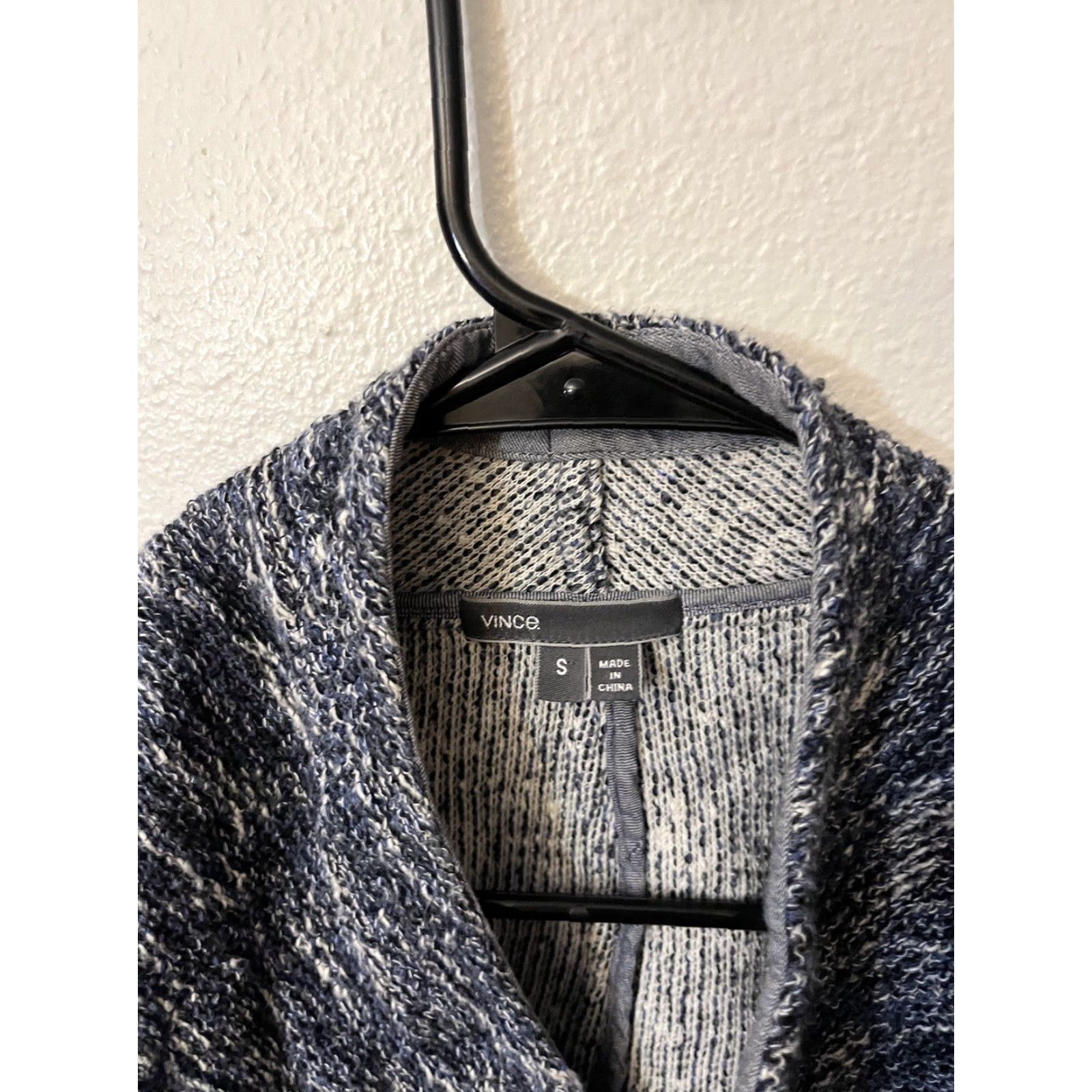 Vince Vince Knit Sweater Jacket Cotton Tweed Long Sleeve Open Blazer Jacket Size S Size S / US 4 / IT 40 - 2 Thumbnail