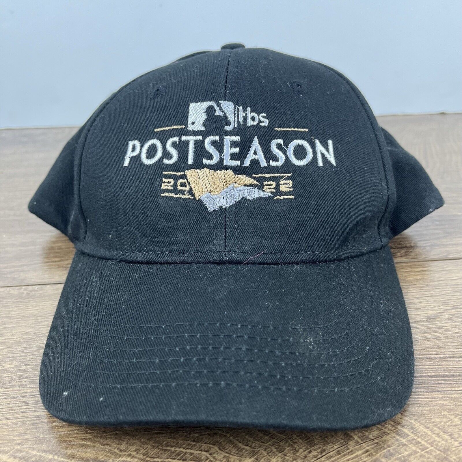 Other 2022 MLB Postseason Hat TBS Hat Black Adjustable Hat Black A Size ONE SIZE - 3 Thumbnail