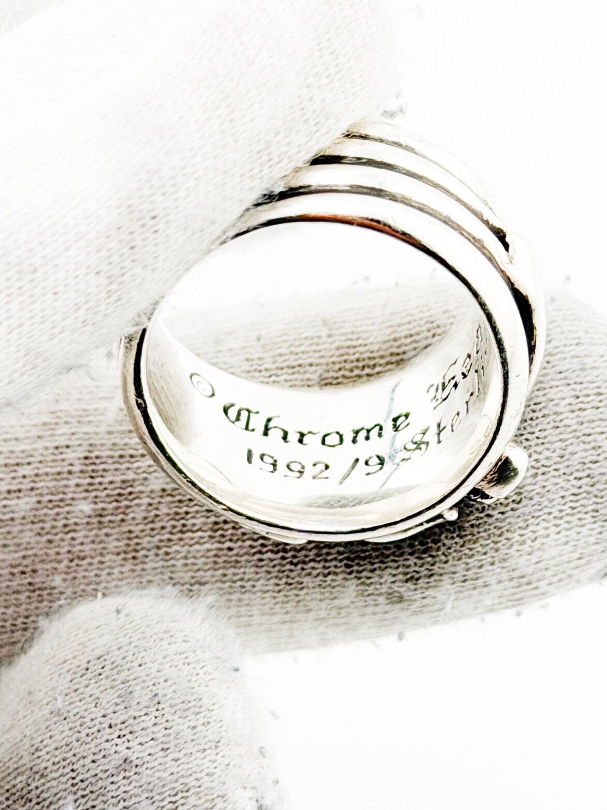 Chrome Hearts RARE! Chrome Hearts Dagger Sterling Silver Ring circa 1992 Size ONE SIZE - 6 Thumbnail