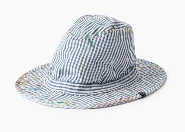 Visvim Buckley Cap with Stripes and Colors