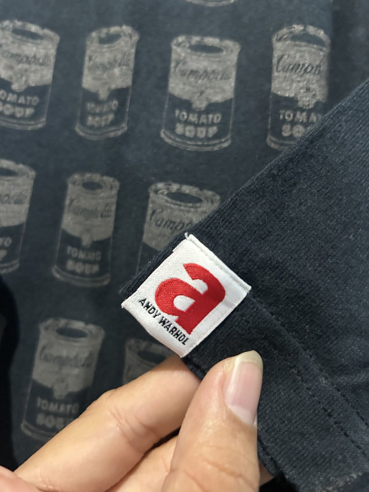 Andy Warhol RARE VTG ANDY WARHOL X UNIQLO 2000S FULLLOGO TOMATO SOUP Size US L / EU 52-54 / 3 - 4 Thumbnail