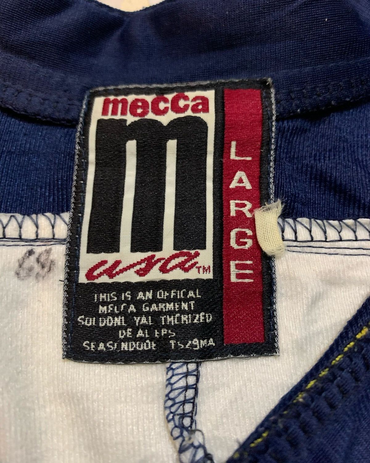 Mecca Vintage mecca hip hop jersey Size US XXL / EU 58 / 5 - 4 Thumbnail