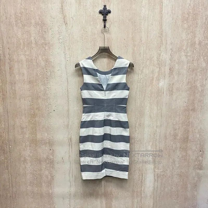 Burberry Burberry Color Block Cotton Dress Size M. Size M / US 6-8 / IT 42-44 - 2 Thumbnail