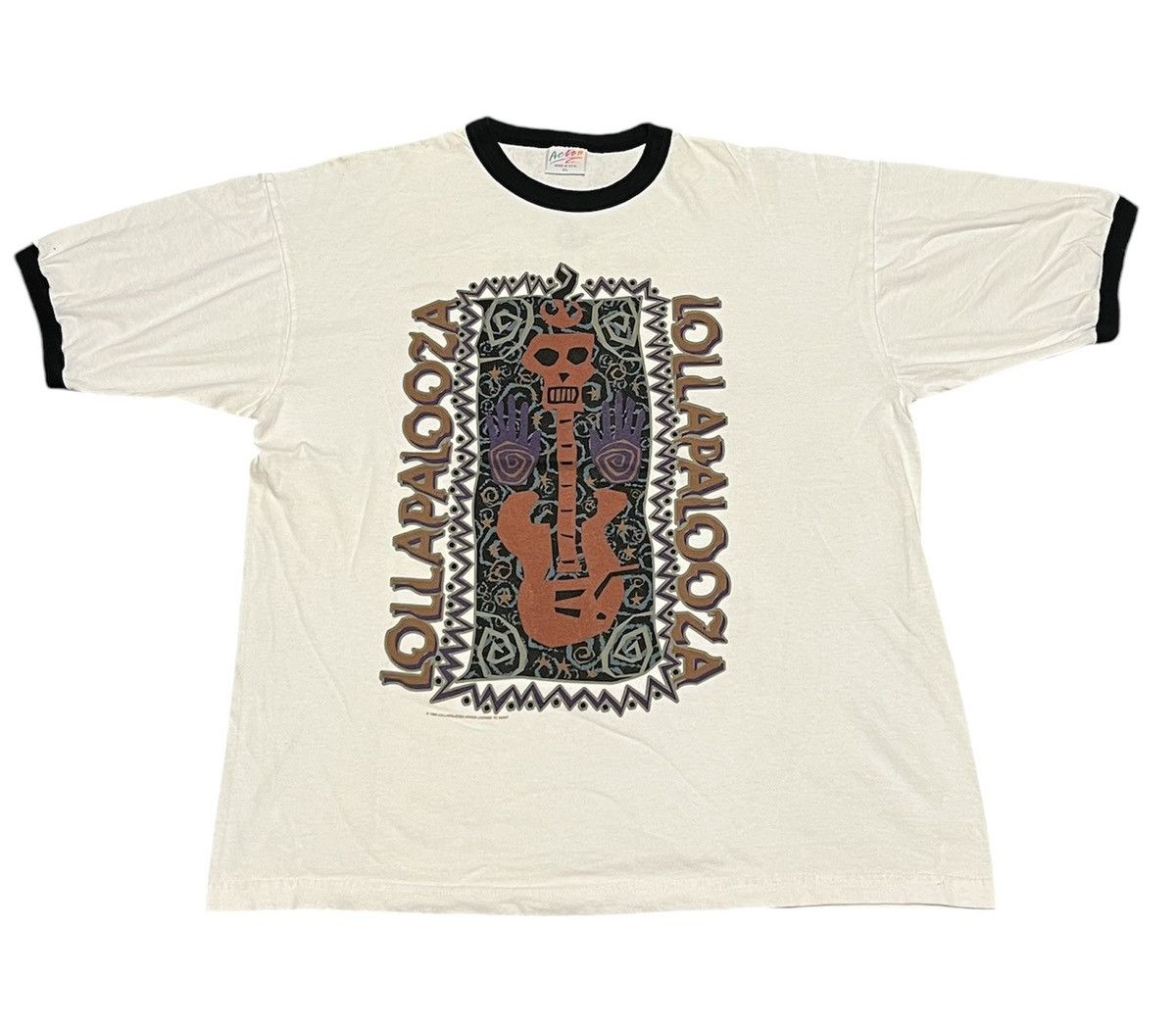 Band Tees × Vintage Vintage Lollapaloza Size US XL / EU 56 / 4 - 1 Thumbnail